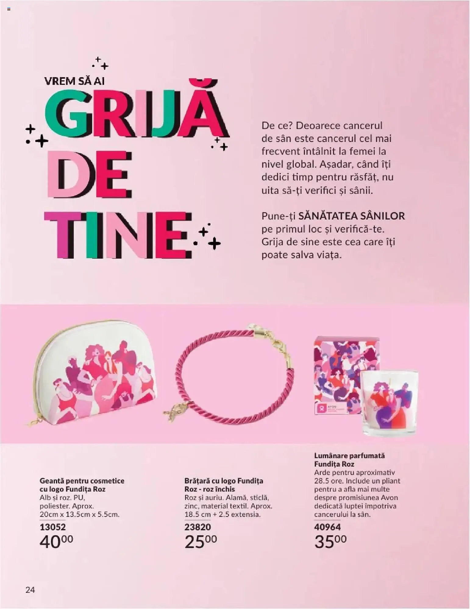 Catalog Catalog Avon de la 1 mai până la 31 mai 2025 - Revista Pagina 24