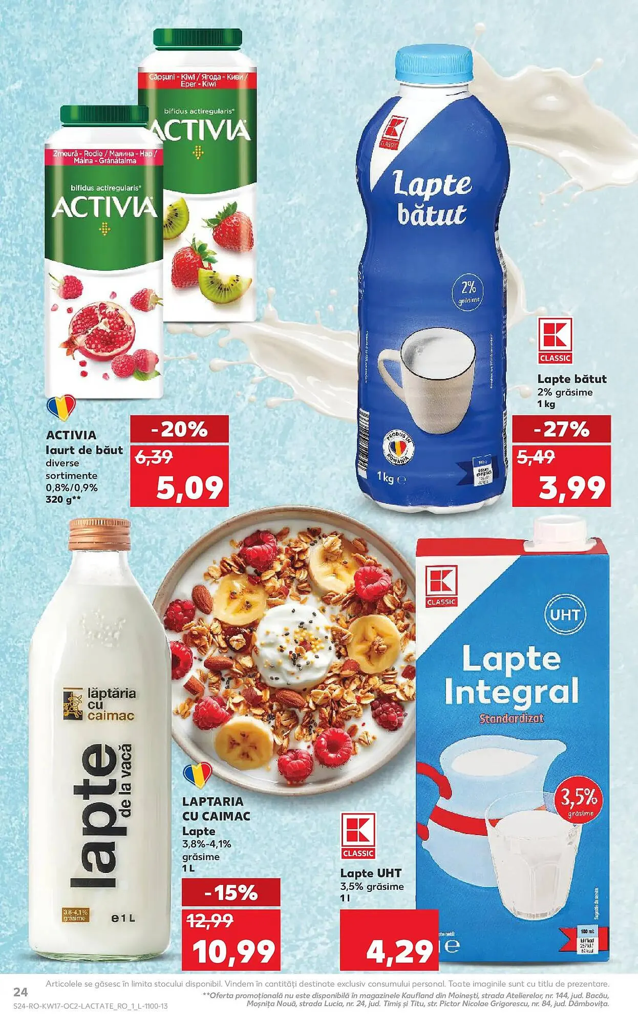 Catalog Catalog Kaufland de la 22 aprilie până la 28 aprilie 2026 - Revista Pagina 24