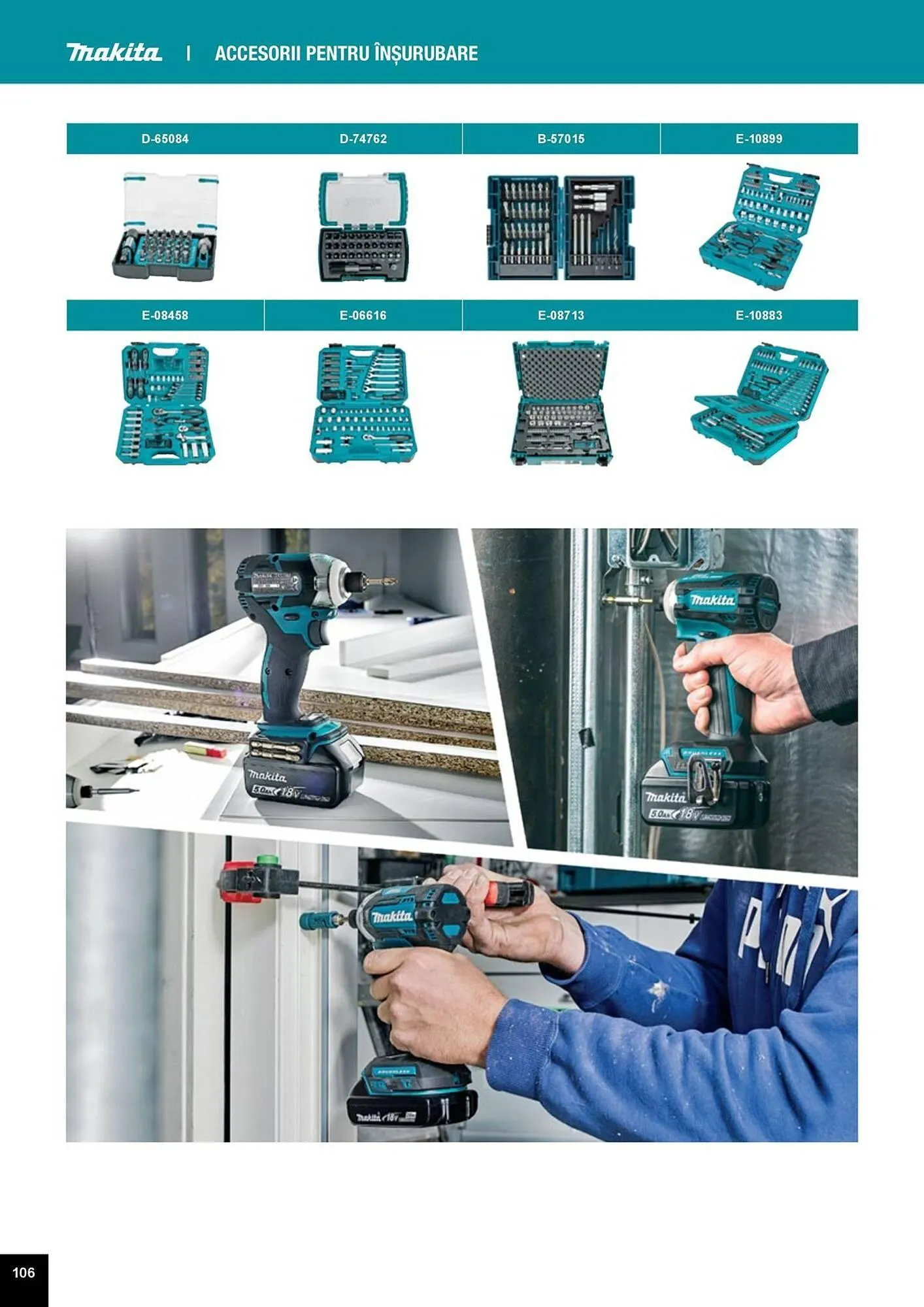 Catalog Catalog Makita de la 1 aprilie până la 31 decembrie 2025 - Revista Pagina 106