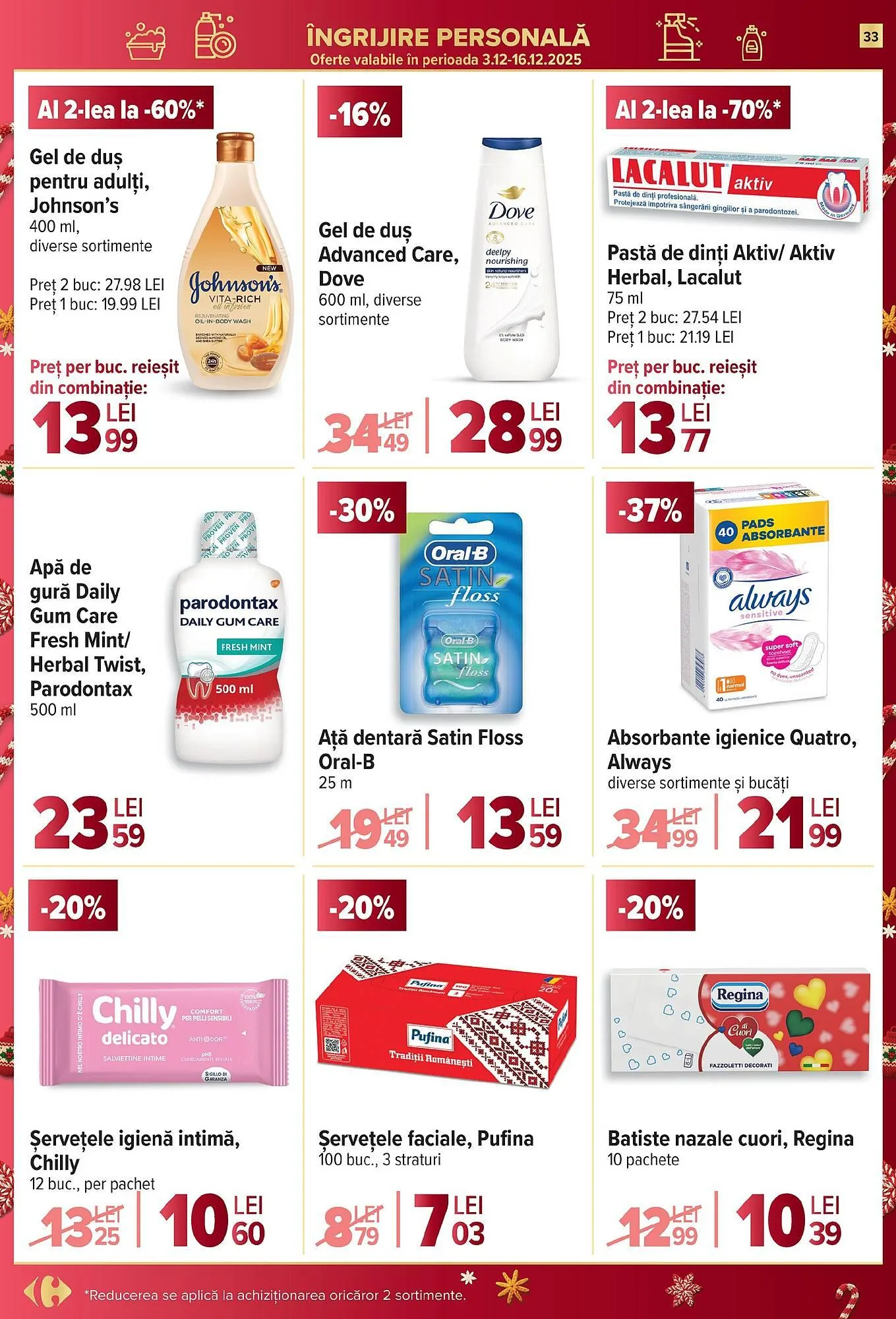 Catalog Catalog Carrefour de la 3 decembrie până la 9 decembrie 2025 - Revista Pagina 33