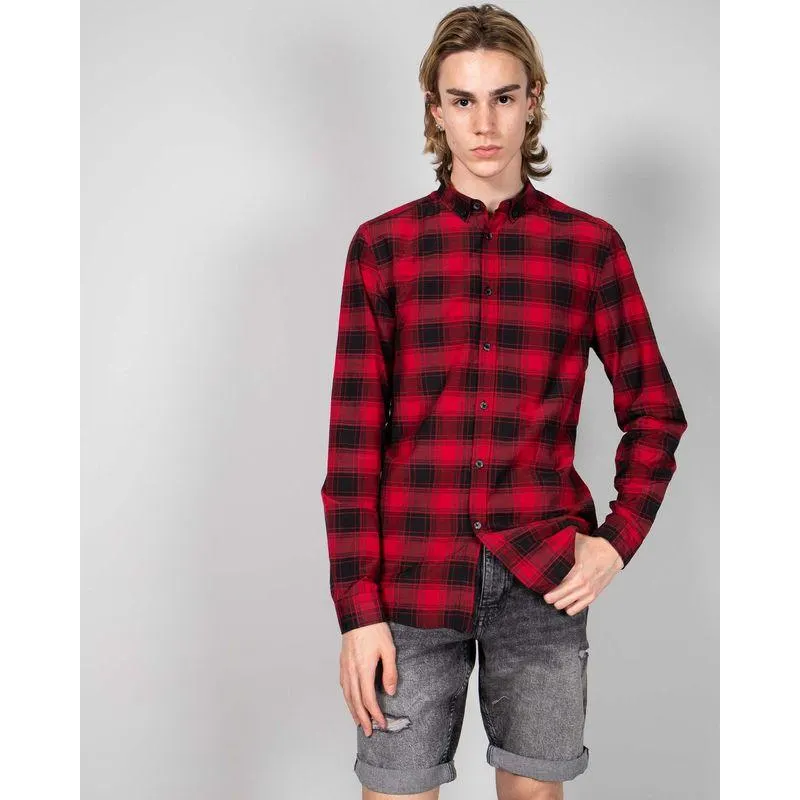 Camasa regular fit in carouri 24KOS97012