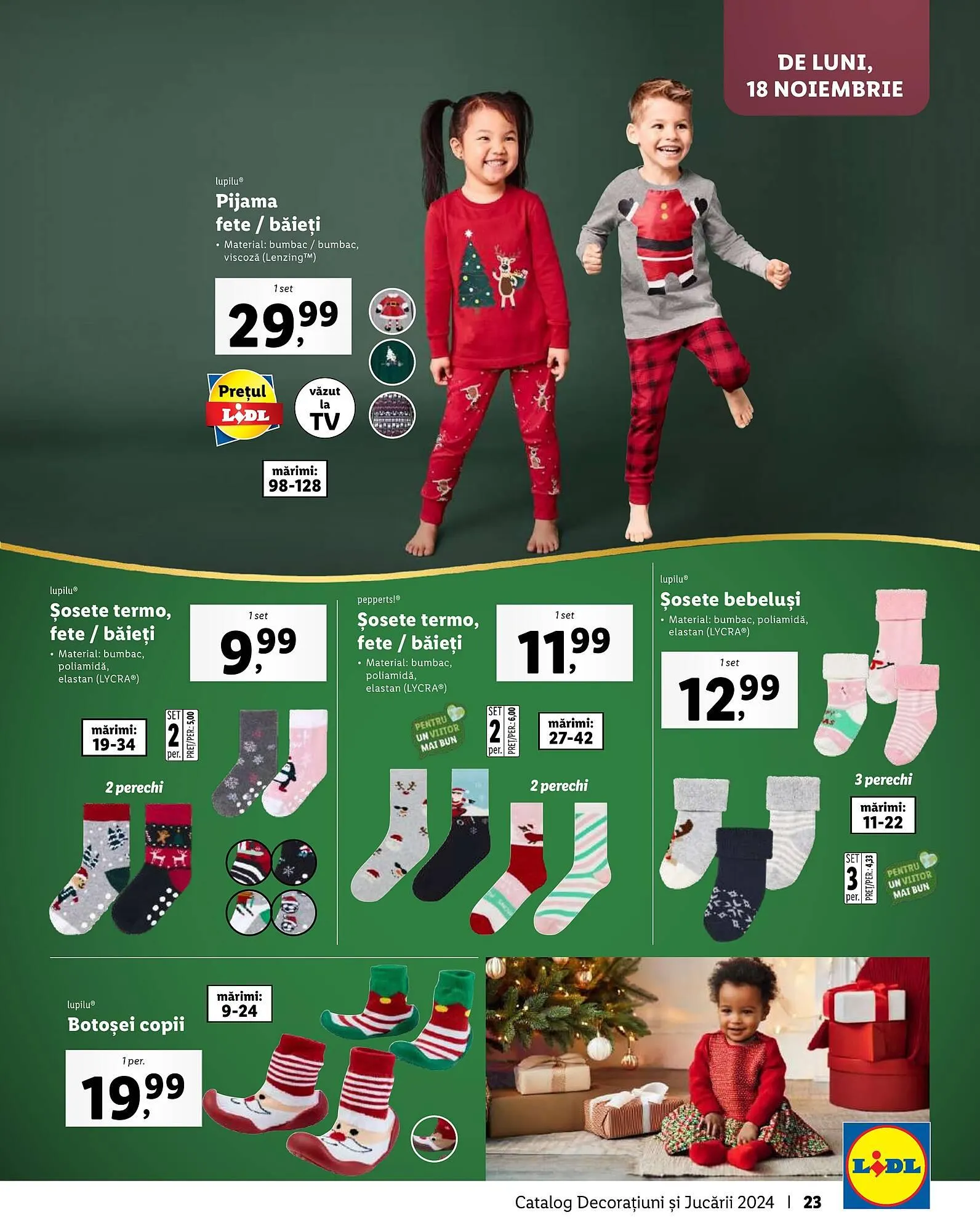 Catalog Catalog Lidl de la 4 noiembrie până la 24 decembrie 2024 - Revista Pagina 23