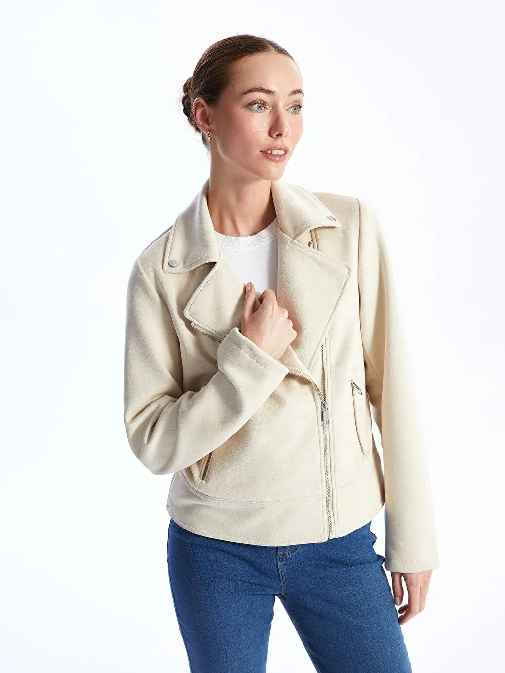 LCWAIKIKI Classic BEJ Geacă