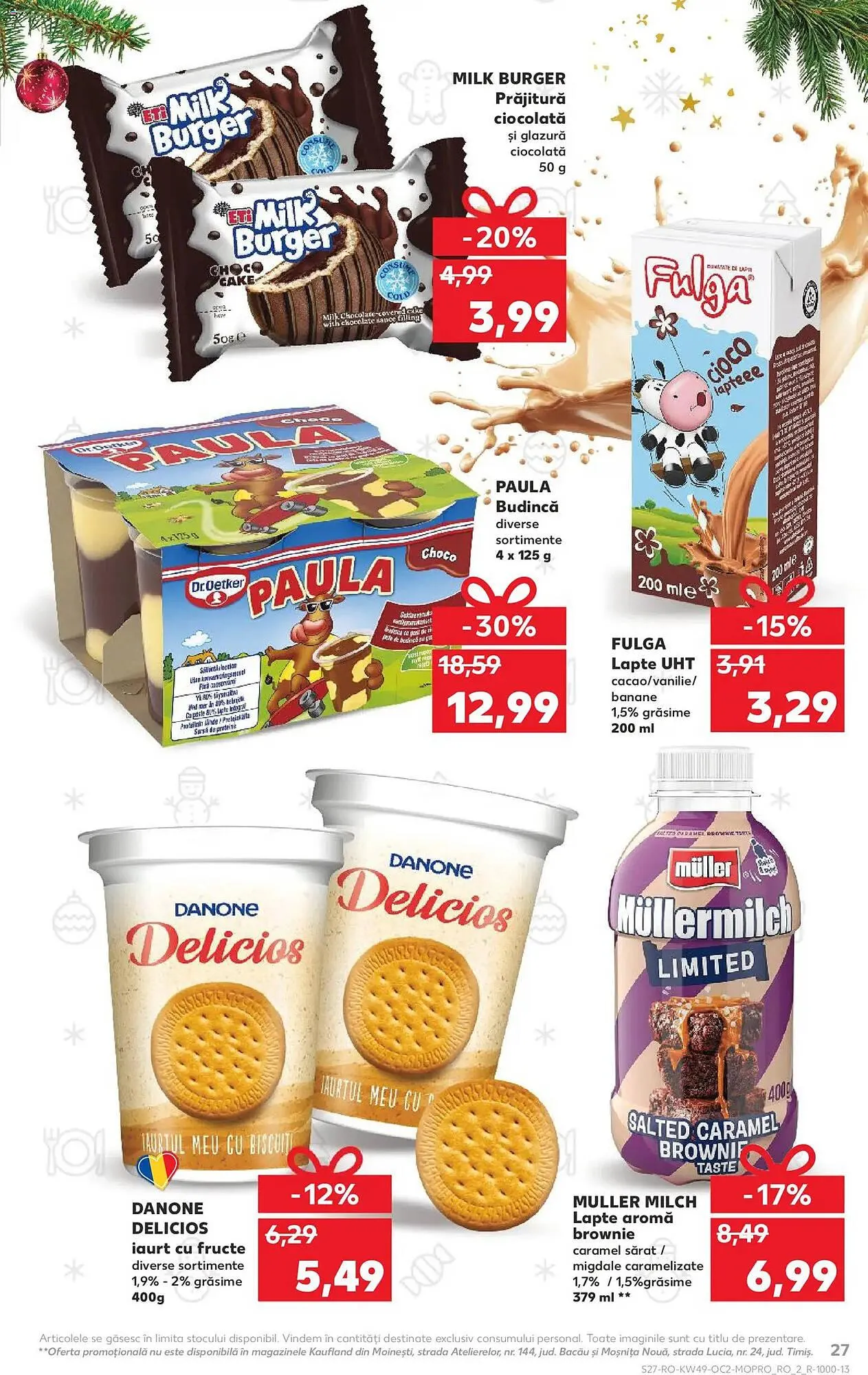 Catalog Catalog Kaufland de la 3 decembrie până la 9 decembrie 2025 - Revista Pagina 27