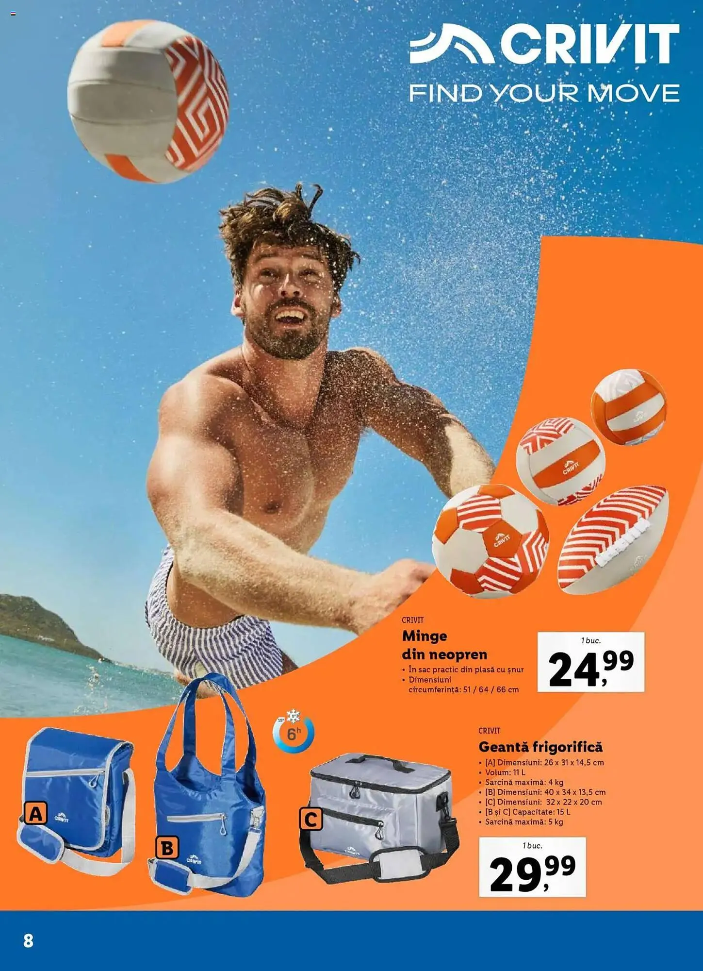 Catalog Catalog Lidl de la 18 mai până la 6 iulie 2025 - Revista Pagina 8