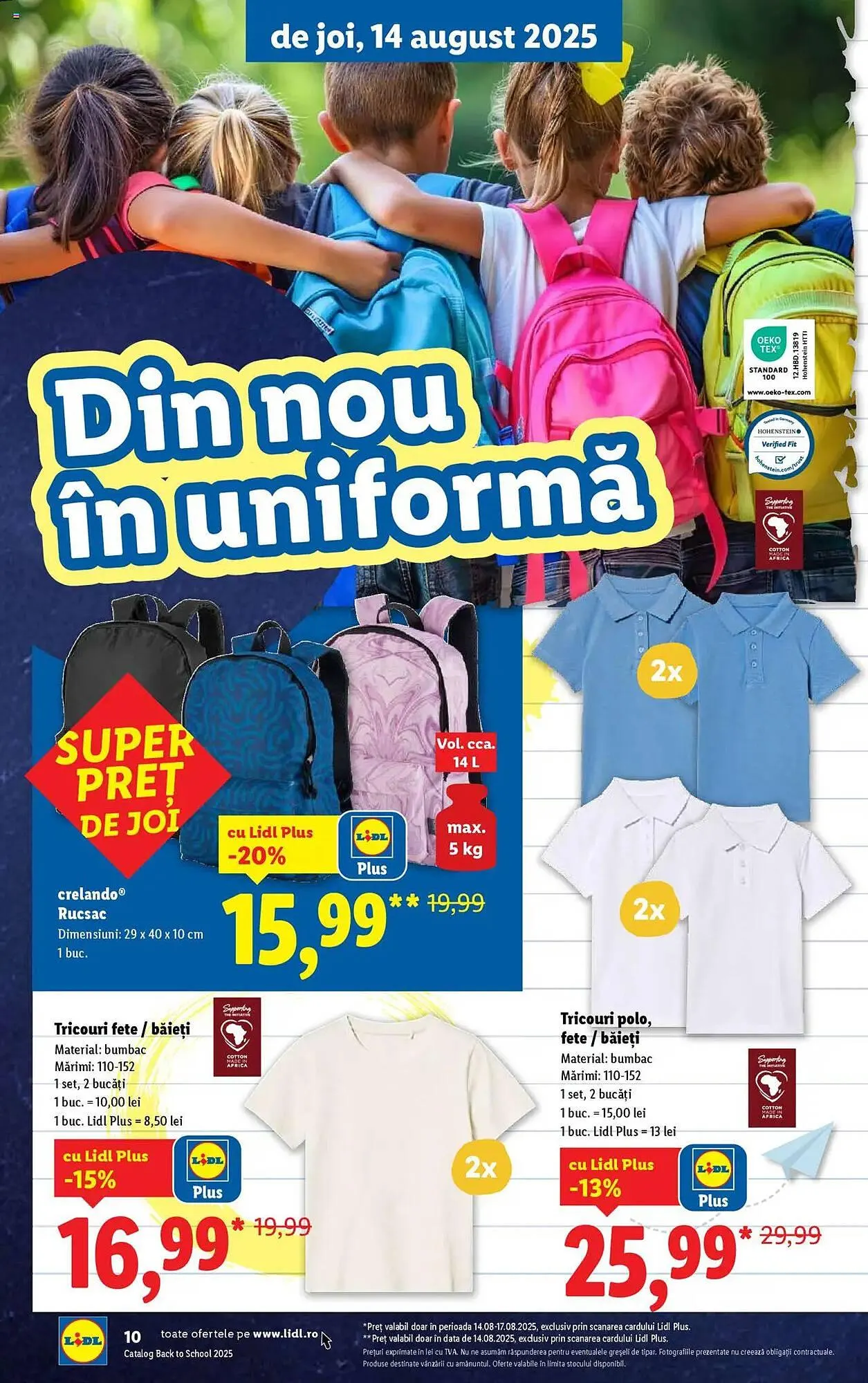 Catalog Catalog Lidl de la 11 august până la 31 august 2025 - Revista Pagina 10
