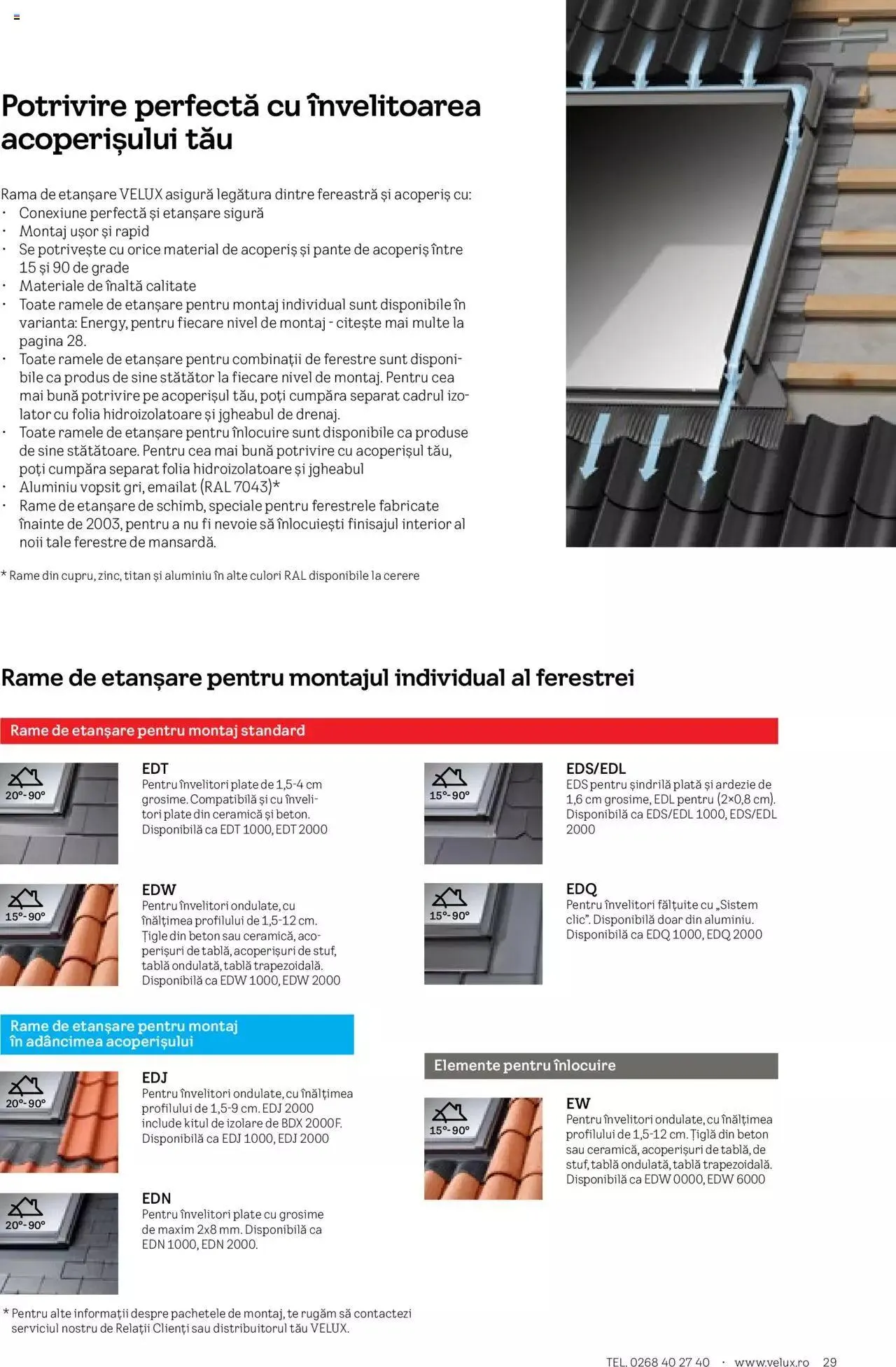 Catalog Catalog Velux de la 28 martie până la 31 decembrie 2023 - Revista Pagina 29