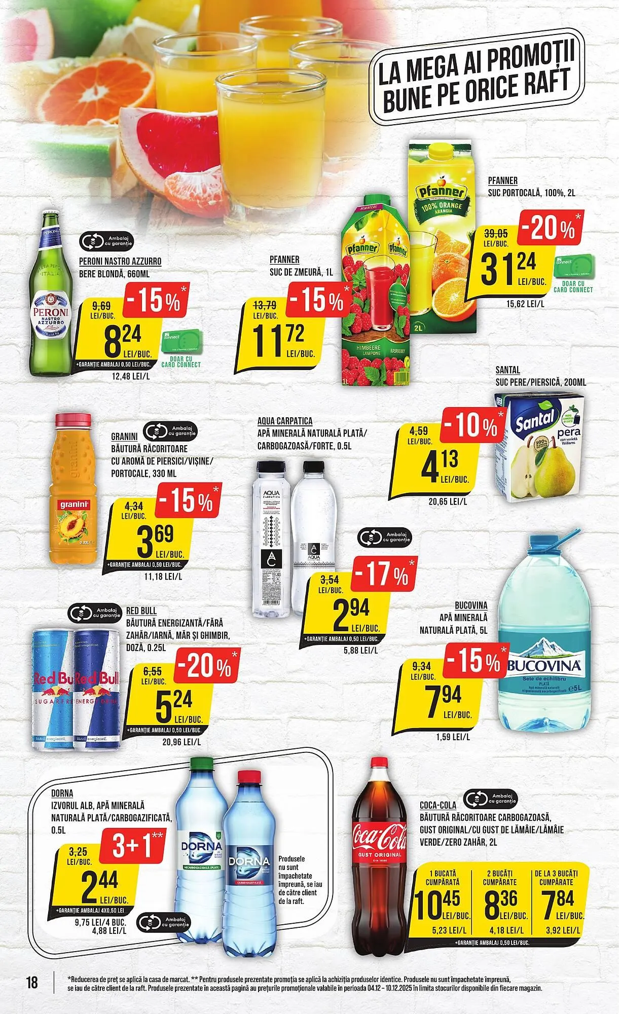 Catalog Catalog Mega Image de la 4 decembrie până la 10 decembrie 2025 - Revista Pagina 18