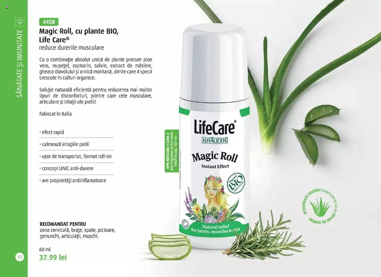 Catalog Catalog Life Care primavara-vara 2023 de la 1 martie până la 31 decembrie 2023 - Revista Pagina 12