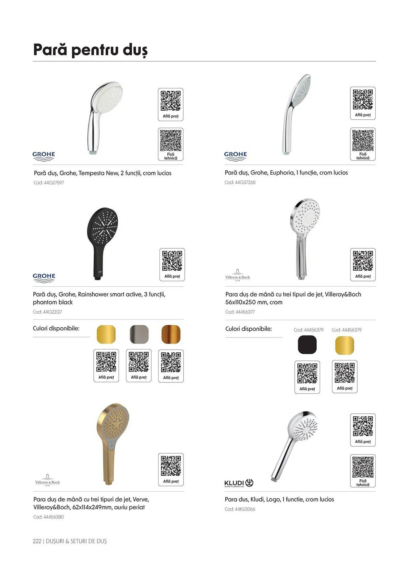 Catalog Catalog Romstal de la 1 aprilie până la 31 decembrie 2026 - Revista Pagina 222