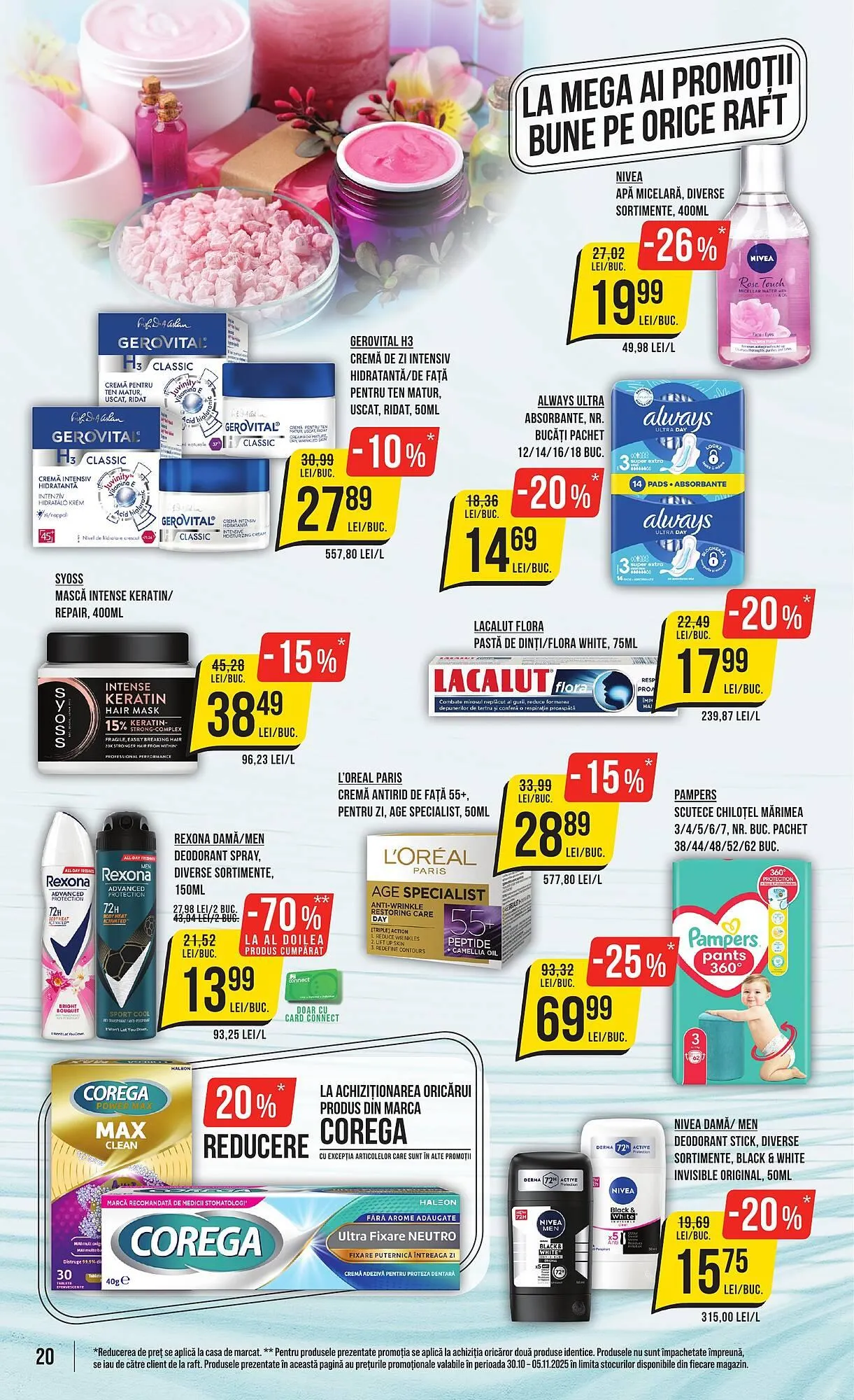 Catalog Catalog Mega Image de la 30 octombrie până la 5 noiembrie 2025 - Revista Pagina 20