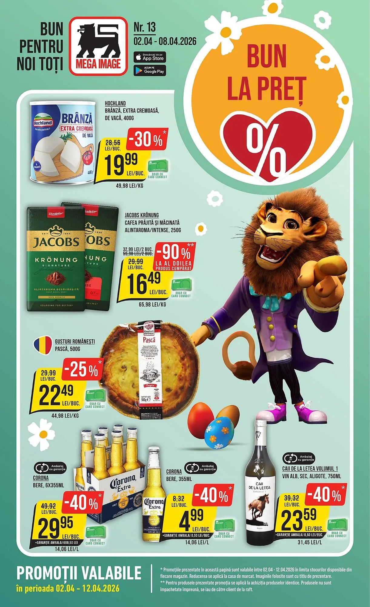 Catalog Catalog Mega Image de la 2 aprilie până la 8 aprilie 2026 - Revista Pagina 1