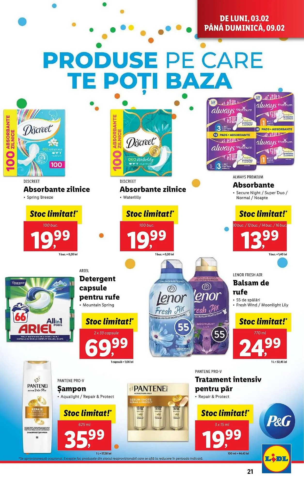 Catalog Catalog Lidl de la 3 februarie până la 9 februarie 2025 - Revista Pagina 21
