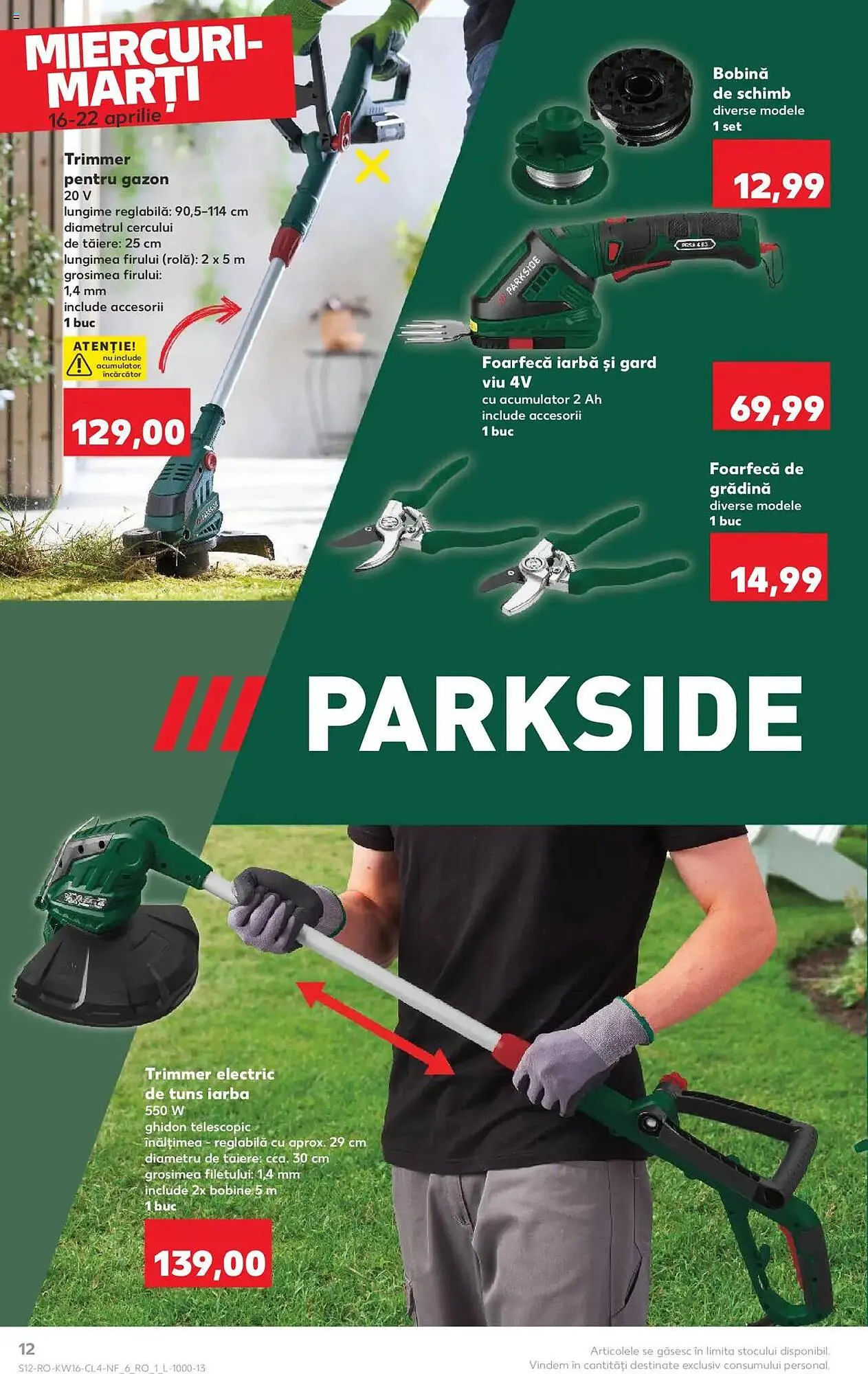 Catalog Catalog Kaufland de la 16 aprilie până la 22 aprilie 2025 - Revista Pagina 12