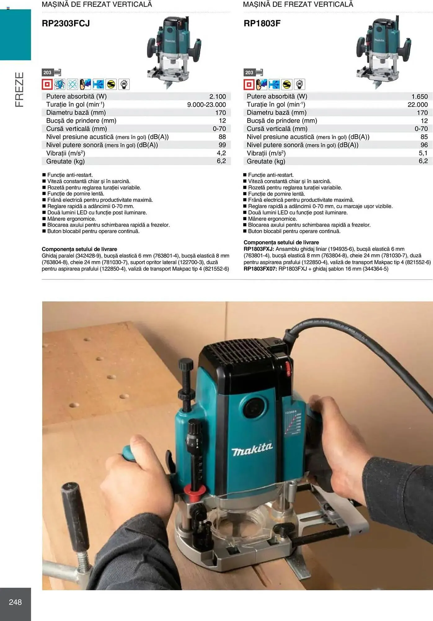 Catalog Catalog Makita de la 8 ianuarie până la 31 decembrie 2025 - Revista Pagina 248