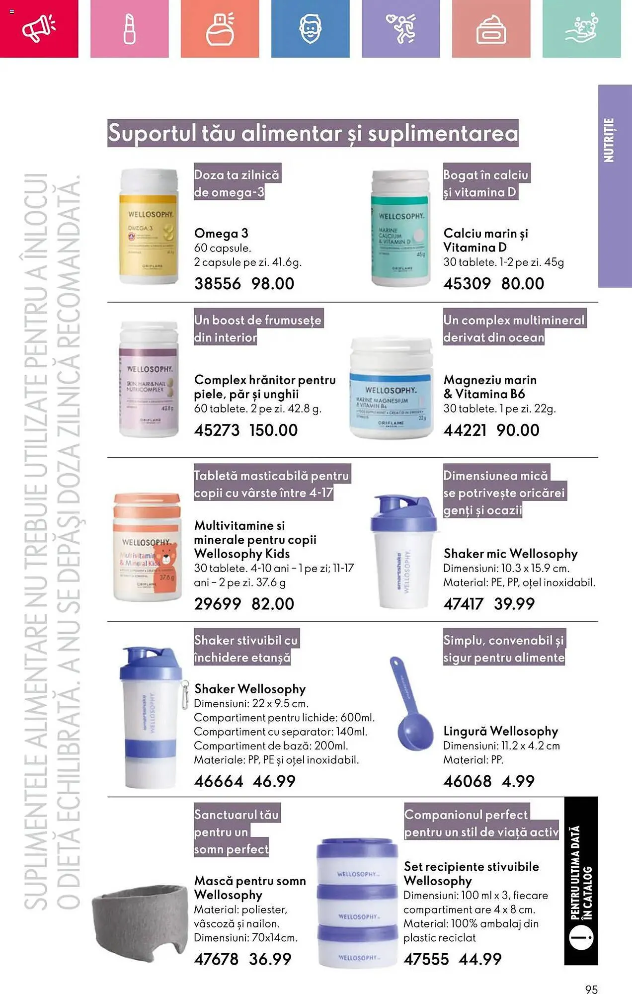 Catalog Catalog Oriflame de la 23 martie până la 12 aprilie 2025 - Revista Pagina 95