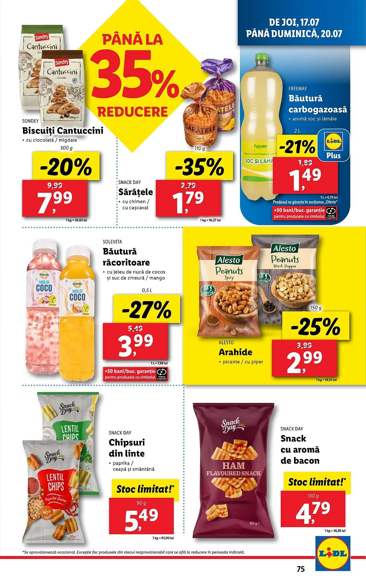 Catalog Catalog Lidl de la 14 iulie până la 20 iulie 2025 - Revista Pagina 75