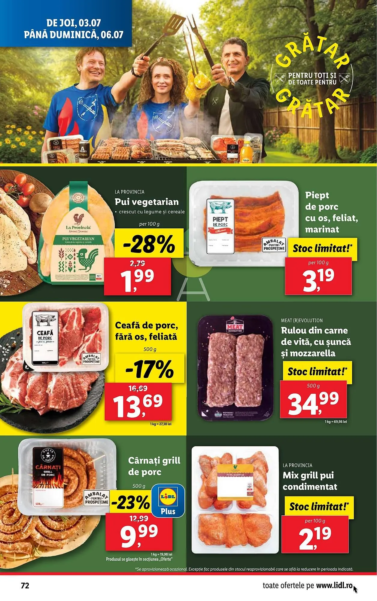 Catalog Catalog Lidl de la 30 iunie până la 6 iulie 2025 - Revista Pagina 72