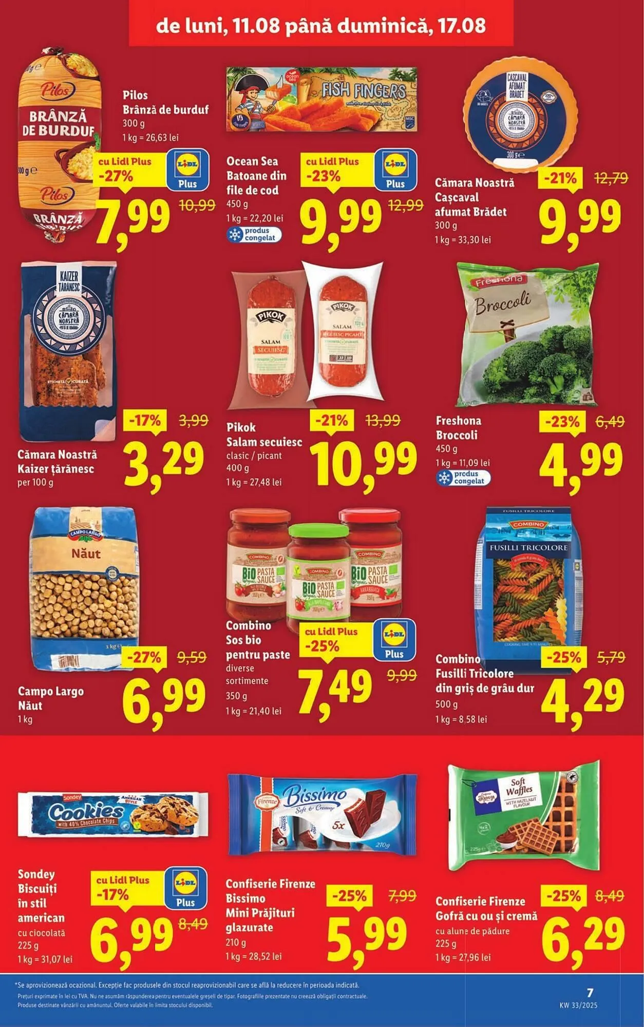 Catalog Catalog Lidl de la 11 august până la 17 august 2025 - Revista Pagina 7
