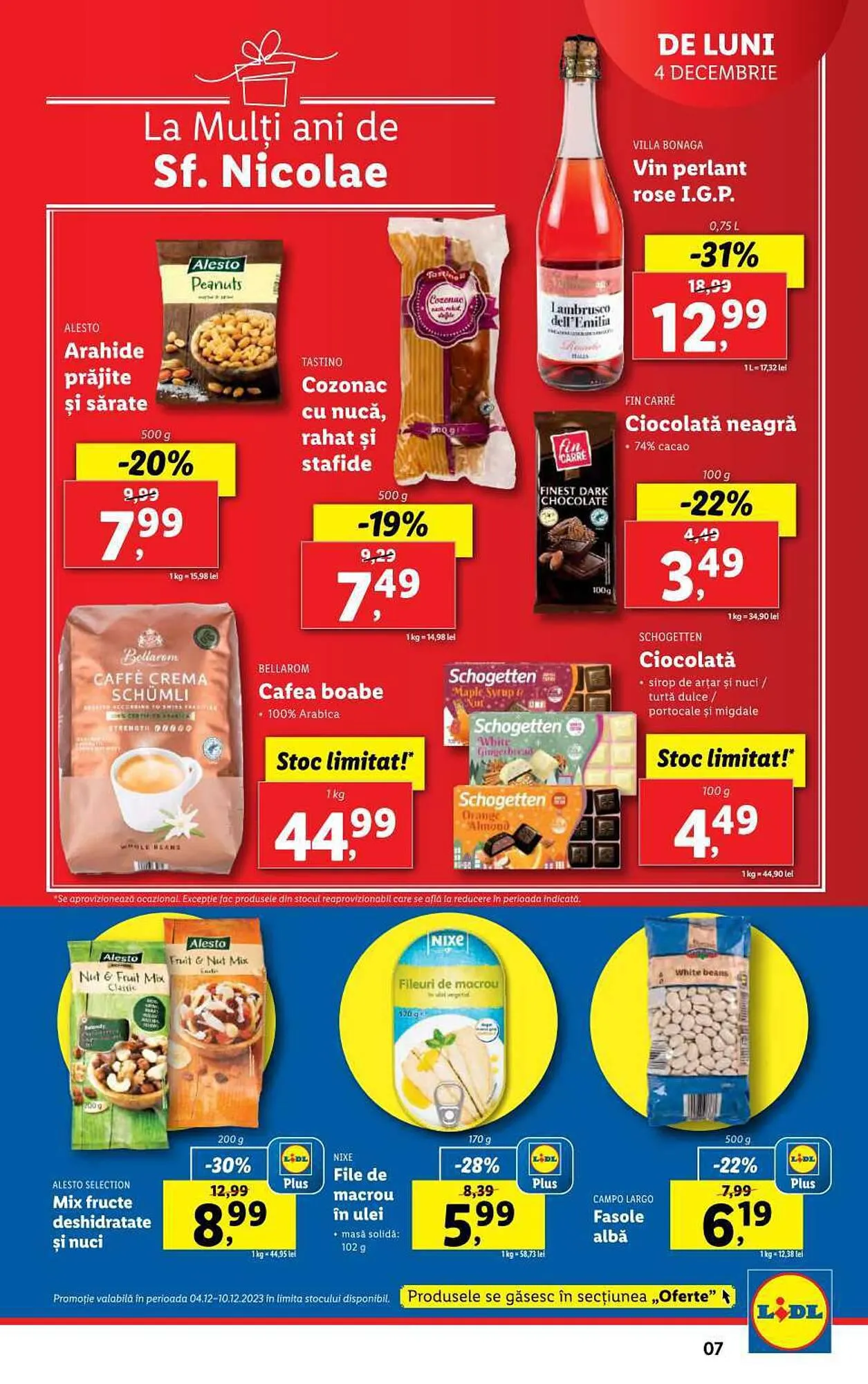 Catalog Lidl catalog de la 4 decembrie până la 10 decembrie 2023 - Revista Pagina 7