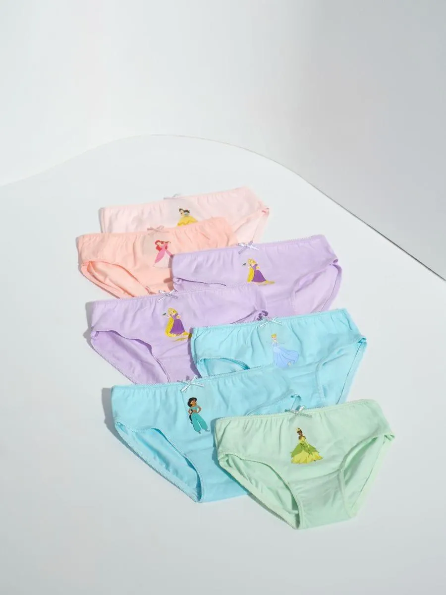 Set de 7 perechi de chiloți Disney Princess