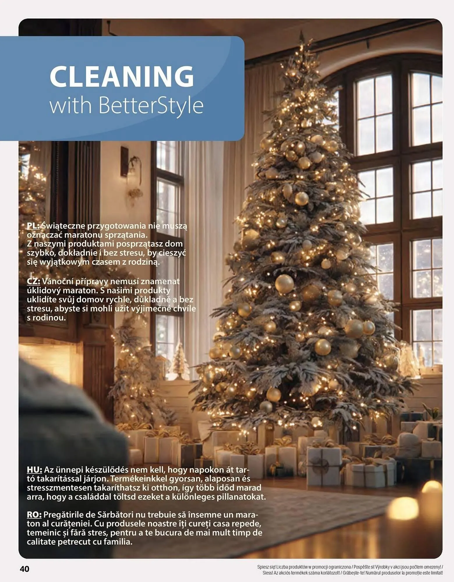 Catalog Catalog BetterStyle de la 3 decembrie până la 31 decembrie 2025 - Revista Pagina 40