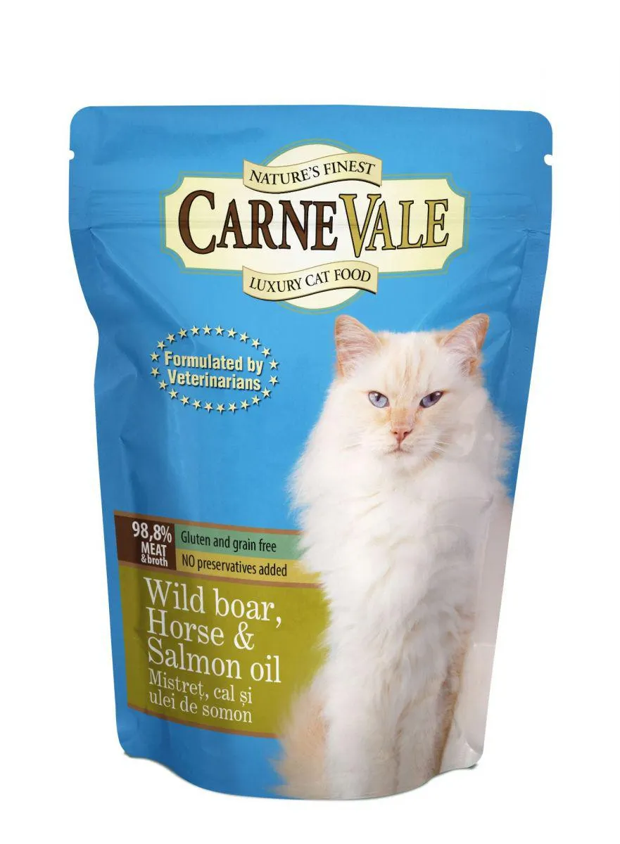 Carnevale Cat Plic Mistret/Cal/Ulei de somon 85 g