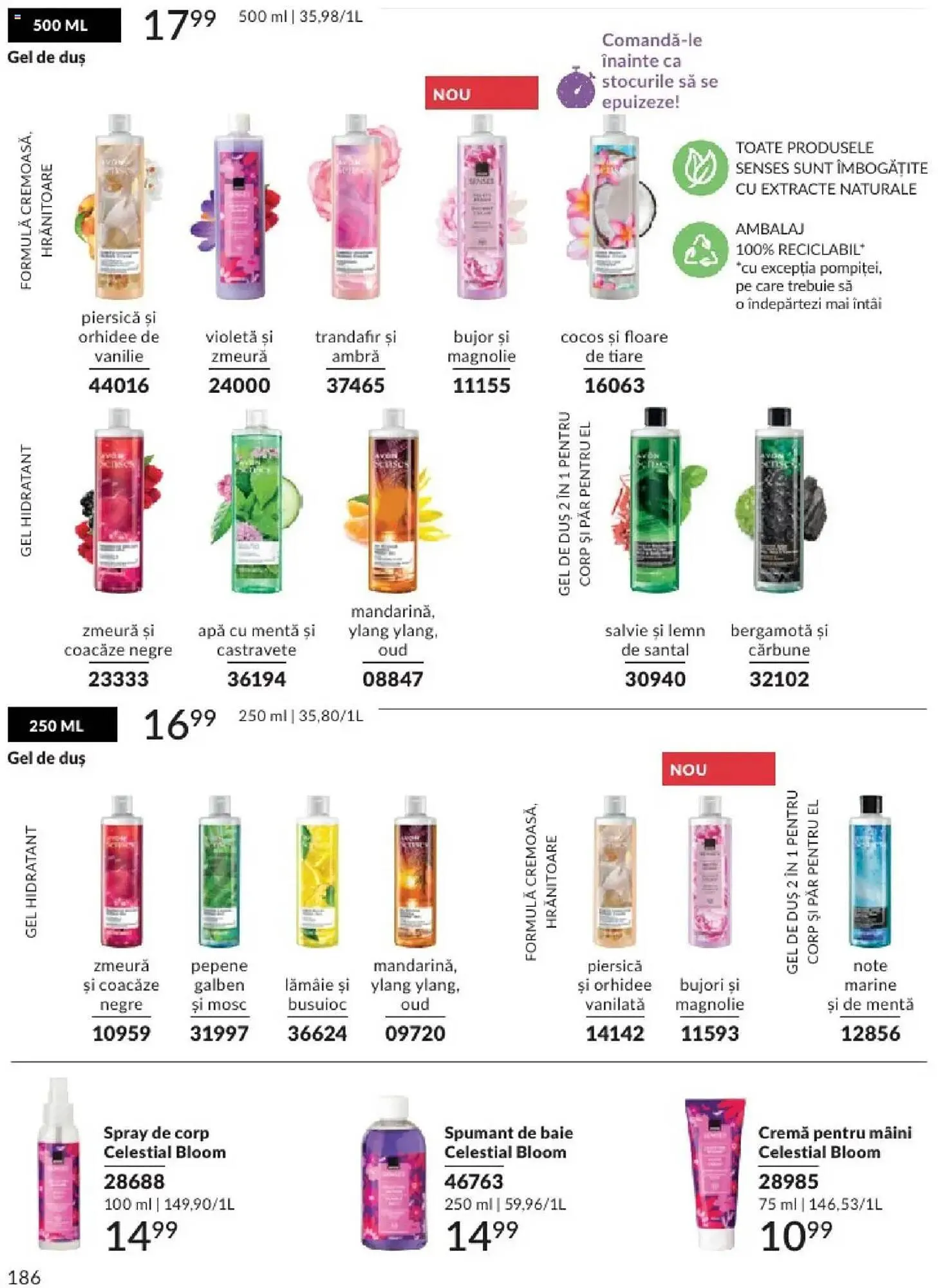 Catalog Catalog Avon de la 1 aprilie până la 30 aprilie 2025 - Revista Pagina 186