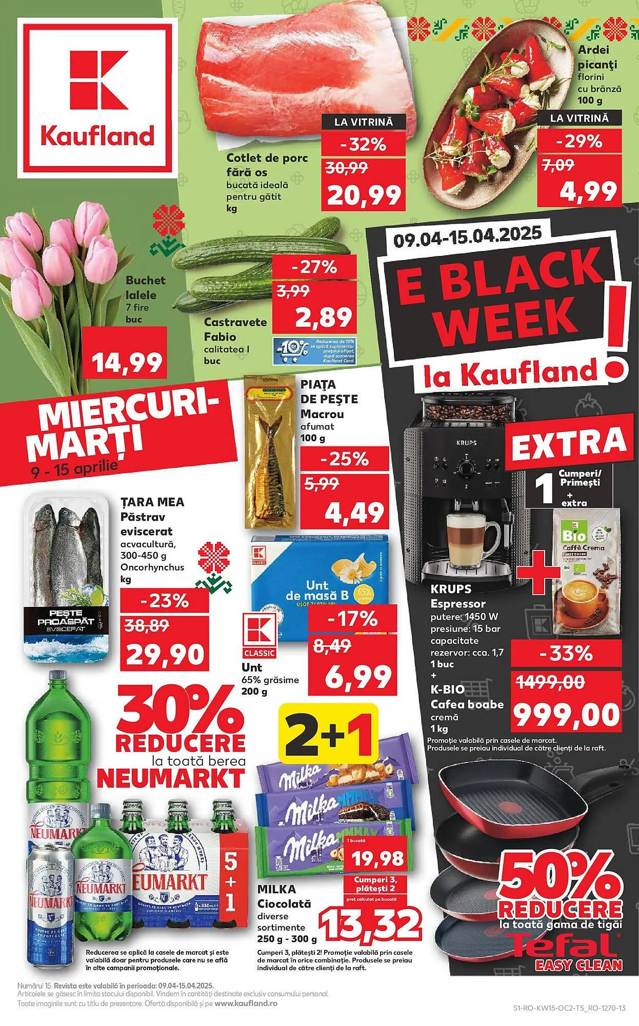 Catalog Catalog Kaufland de la 9 aprilie până la 15 aprilie 2025 - Revista Pagina 1