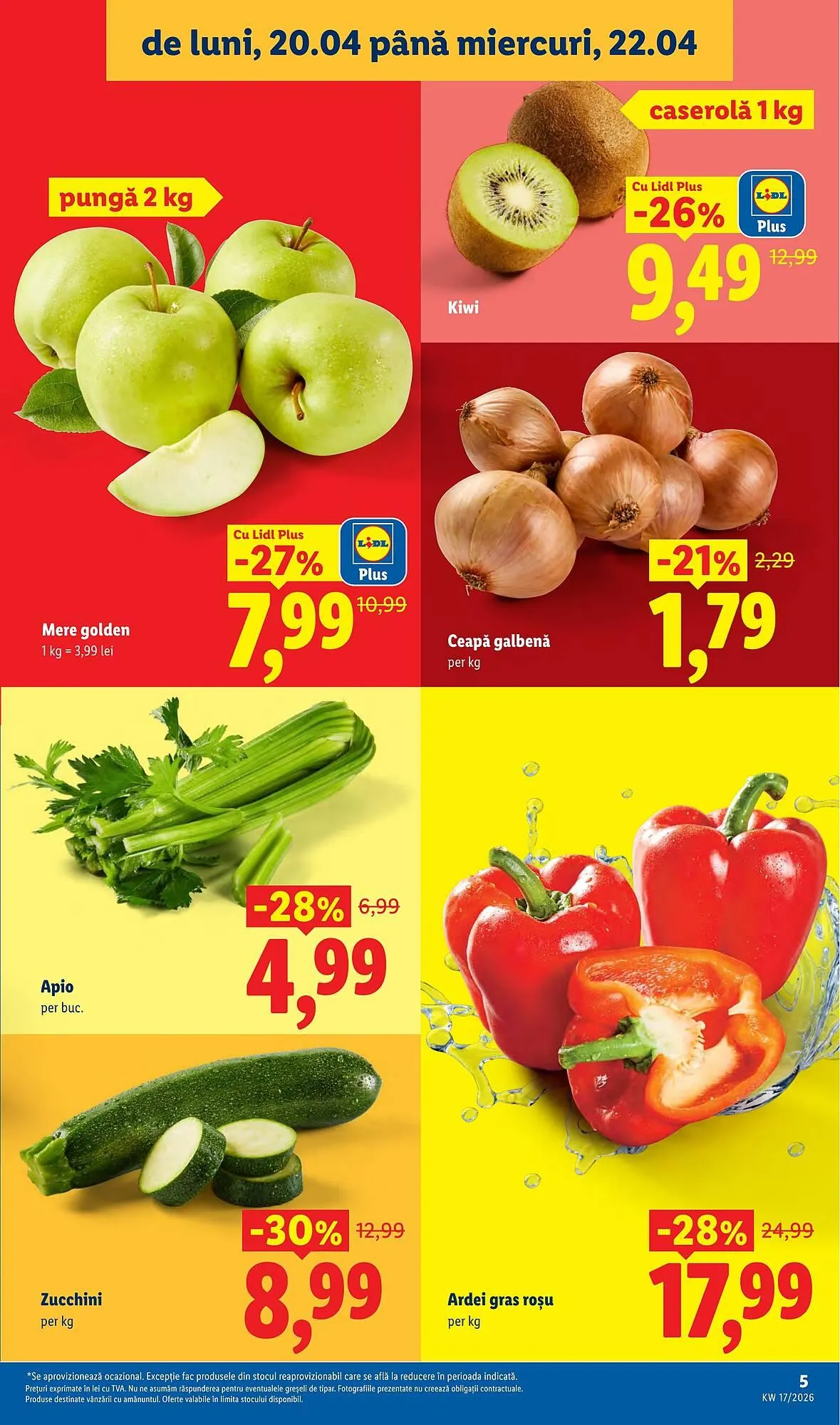 Catalog Catalog Lidl de la 20 aprilie până la 26 aprilie 2026 - Revista Pagina 5