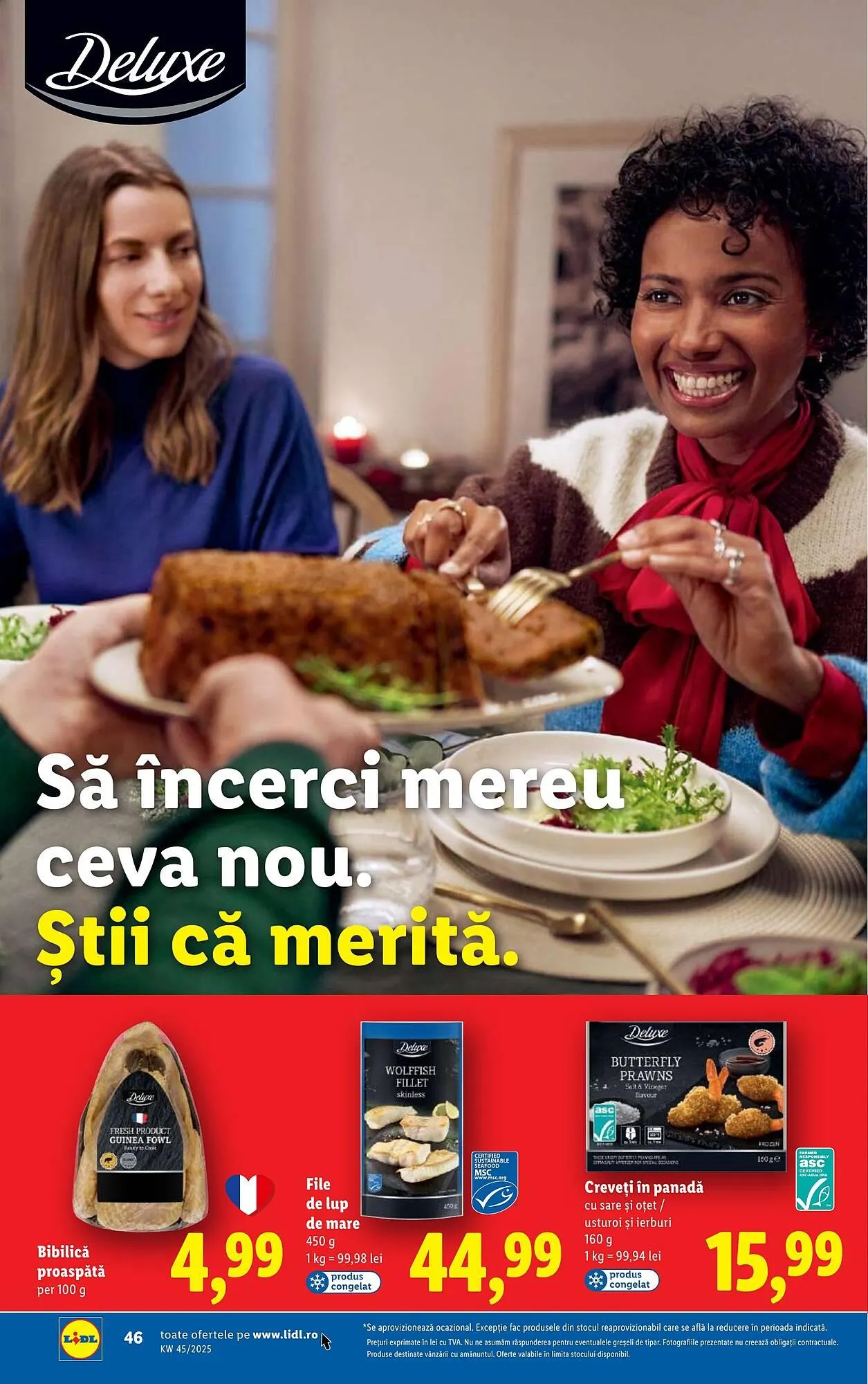 Catalog Catalog Lidl de la 3 noiembrie până la 9 noiembrie 2025 - Revista Pagina 46