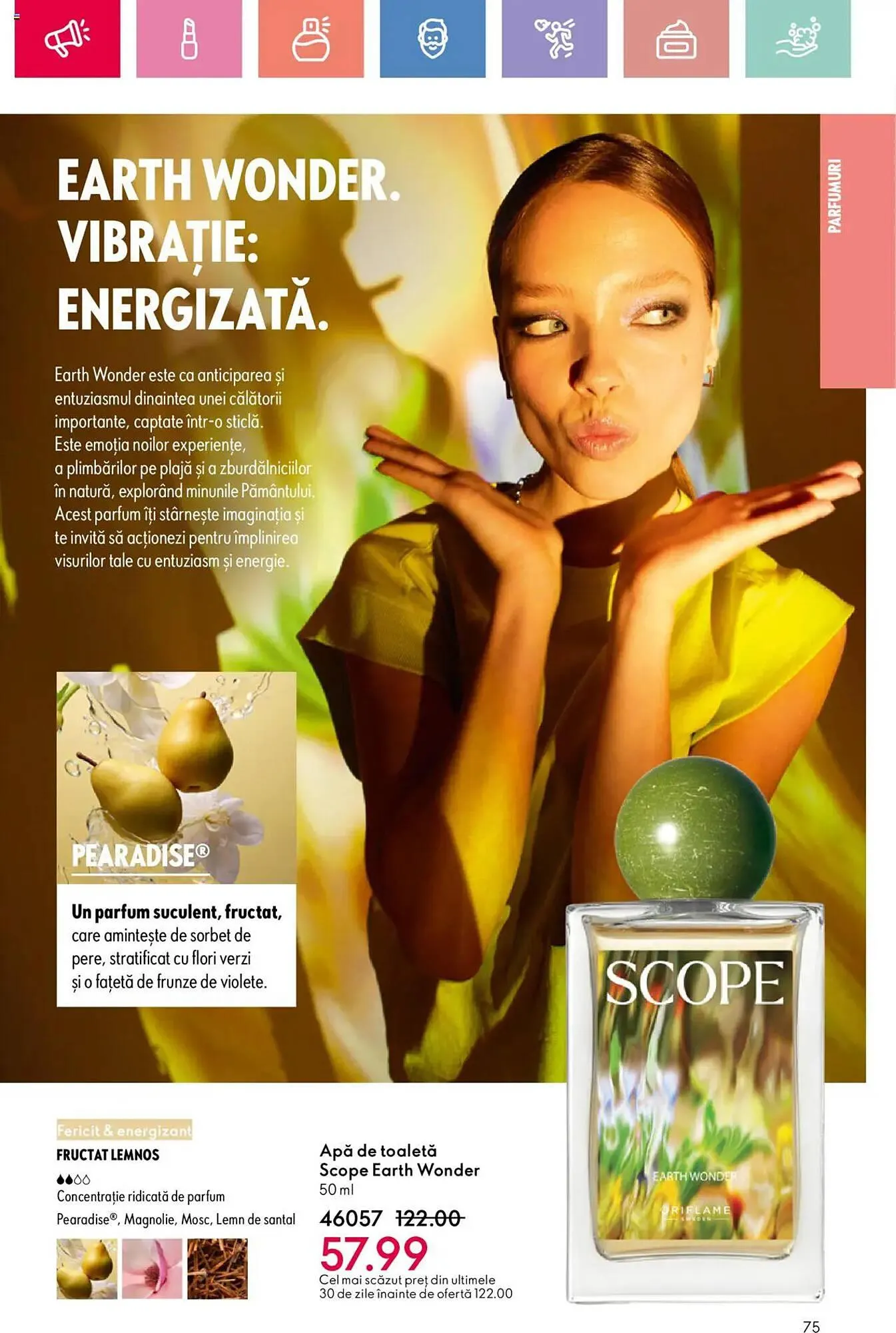 Catalog Catalog Oriflame de la 6 iulie până la 26 iulie 2025 - Revista Pagina 75