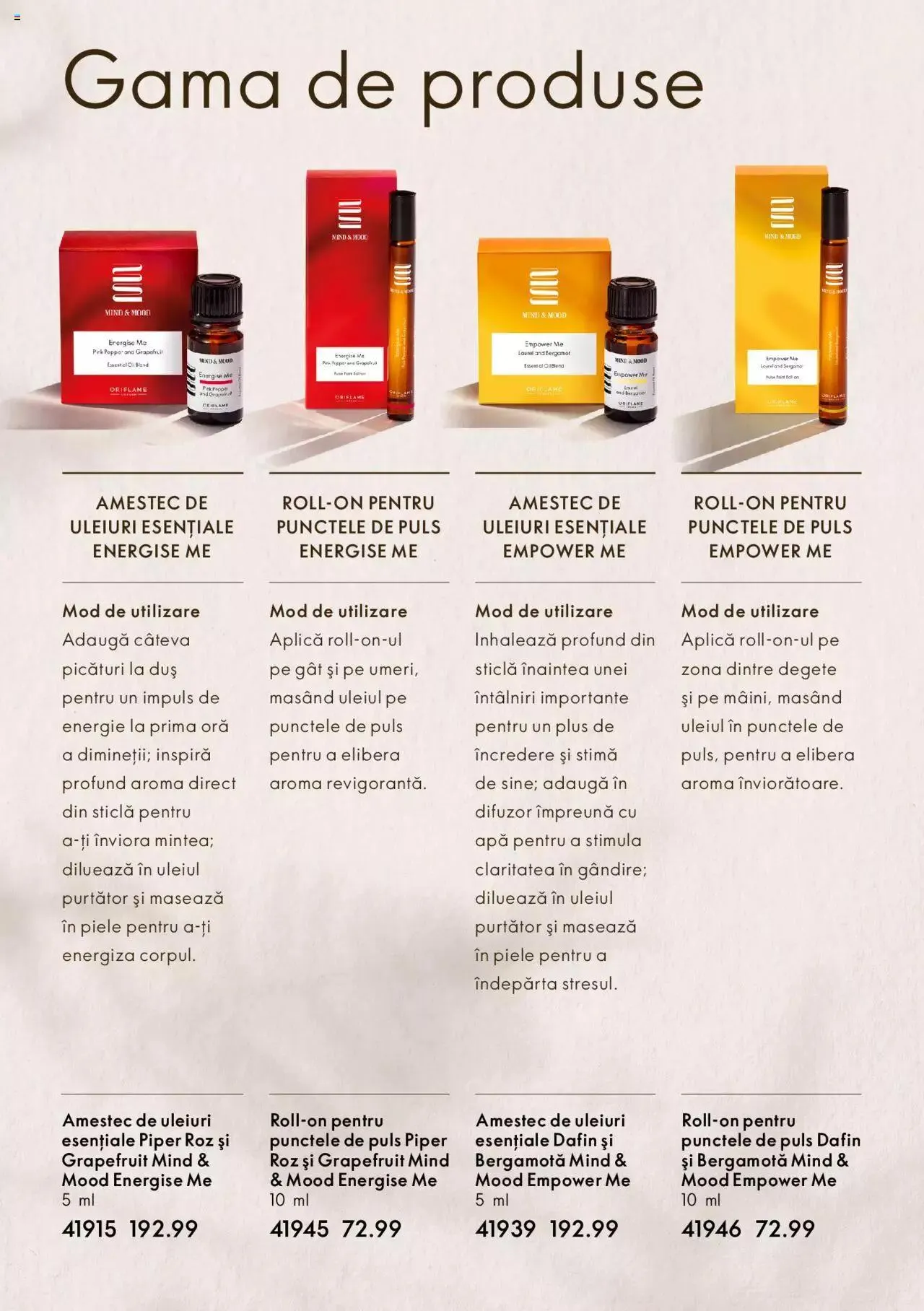 Catalog Oriflame catalog - Ghid Mind & Mood de la 8 martie până la 31 decembrie 2023 - Revista Pagina 14