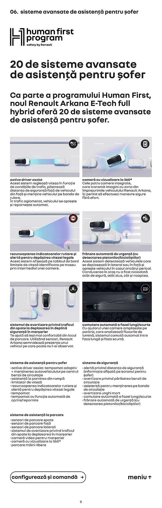 Catalog Renault Arkana E-Tech catalog de la 11 ianuarie până la 31 decembrie 2024 - Revista Pagina 9