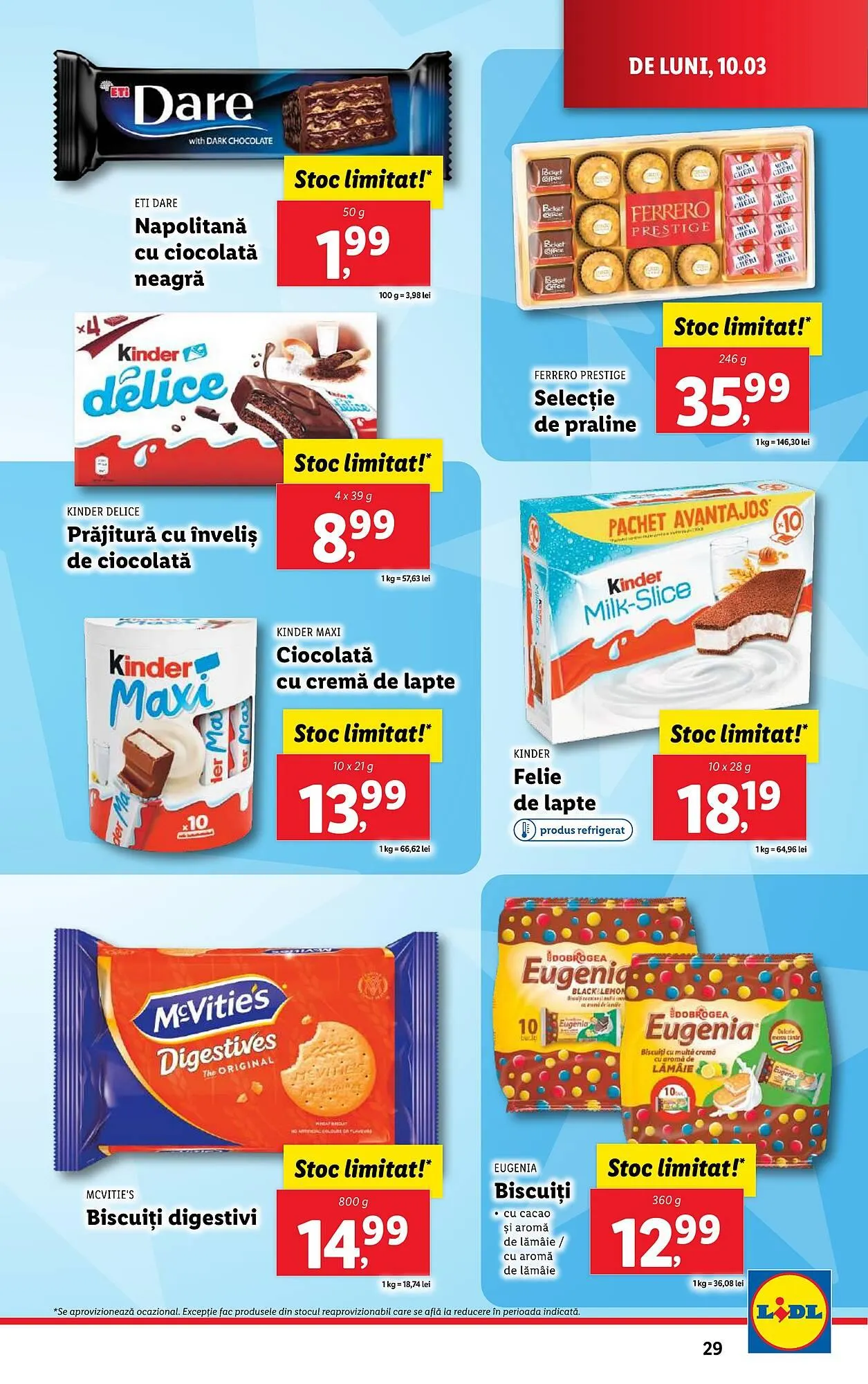 Catalog Catalog Lidl de la 10 martie până la 16 martie 2025 - Revista Pagina 29