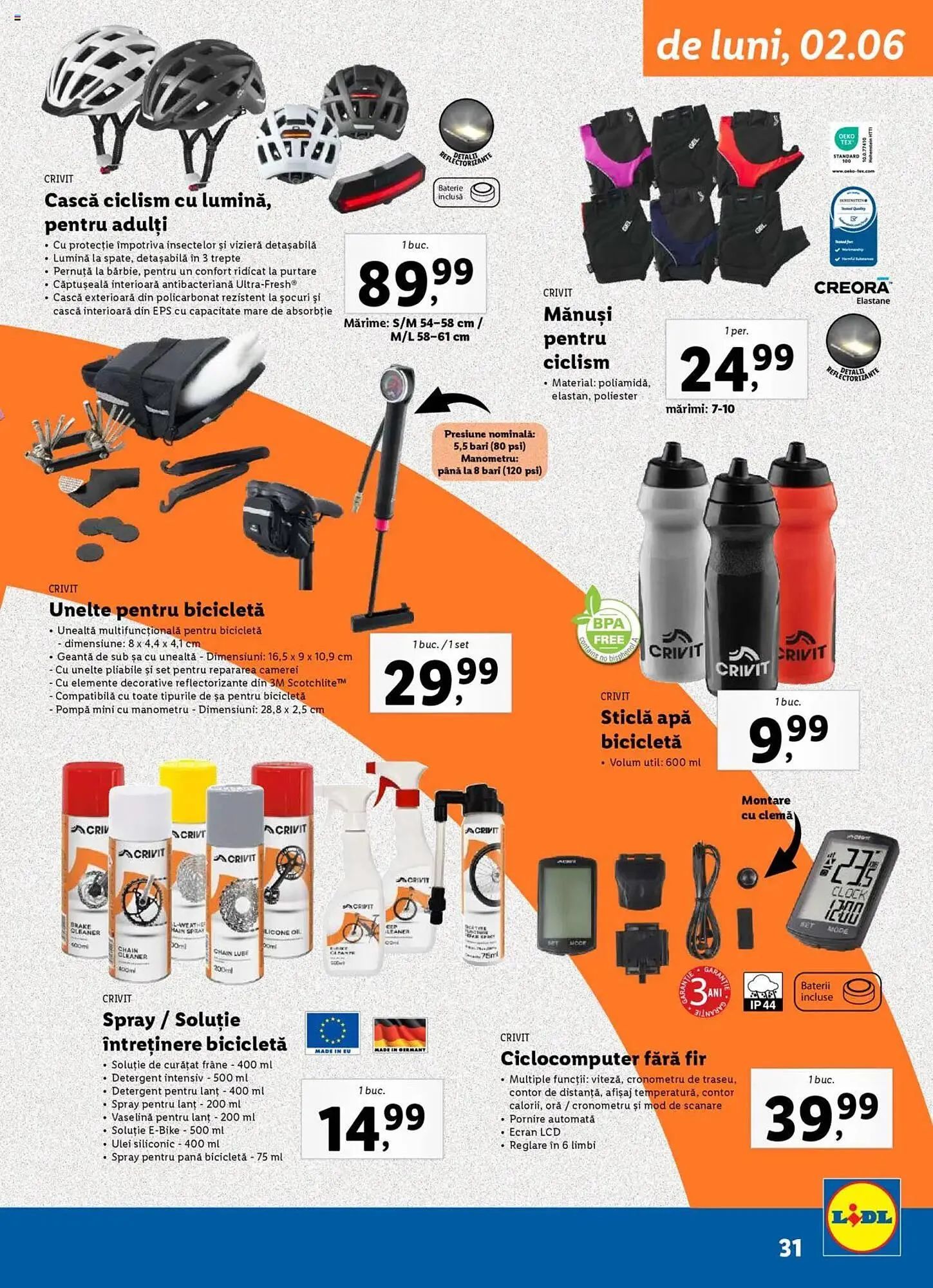 Catalog Catalog Lidl de la 18 mai până la 6 iulie 2025 - Revista Pagina 31