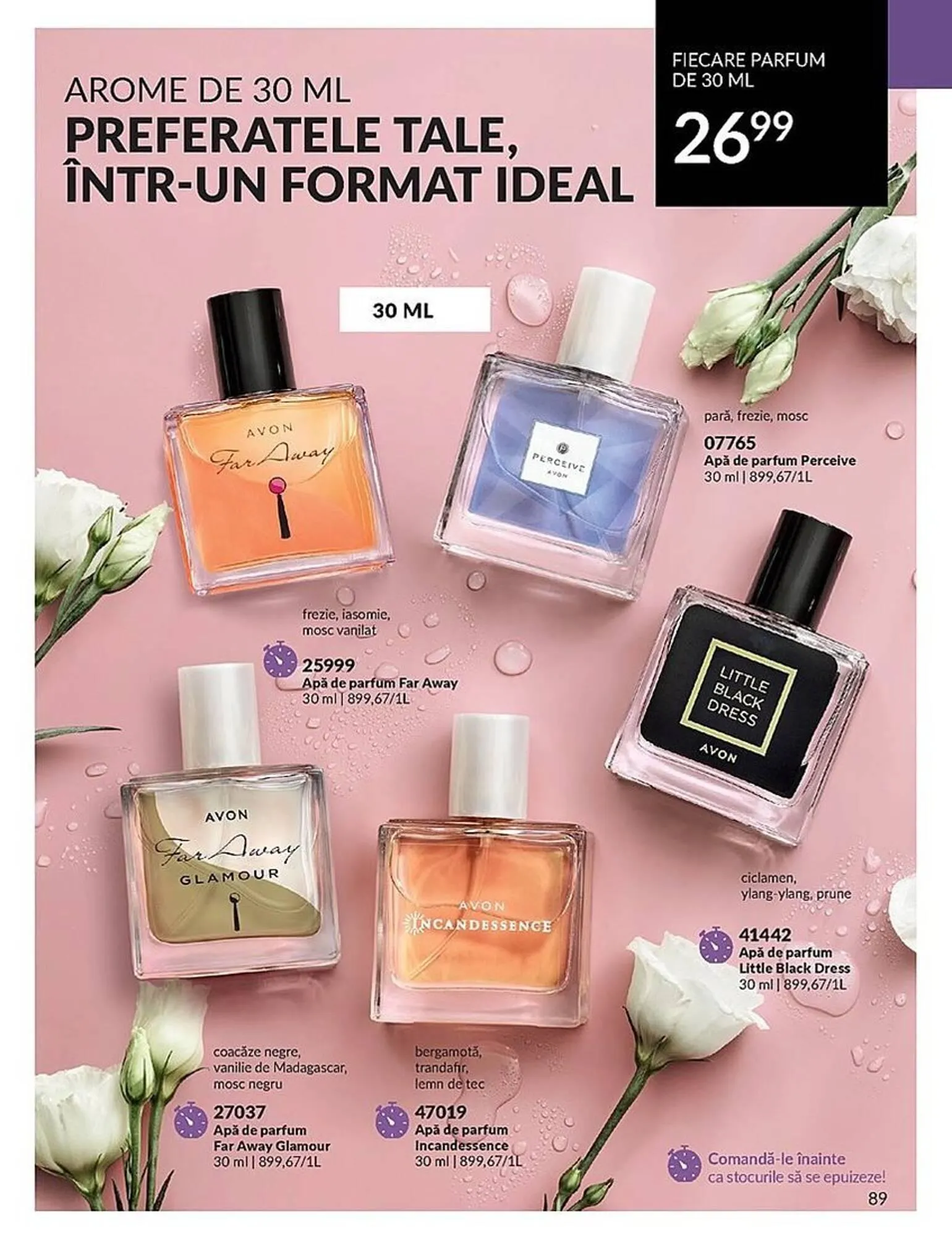 Catalog Avon catalog de la 1 septembrie până la 30 septembrie 2023 - Revista Pagina 89