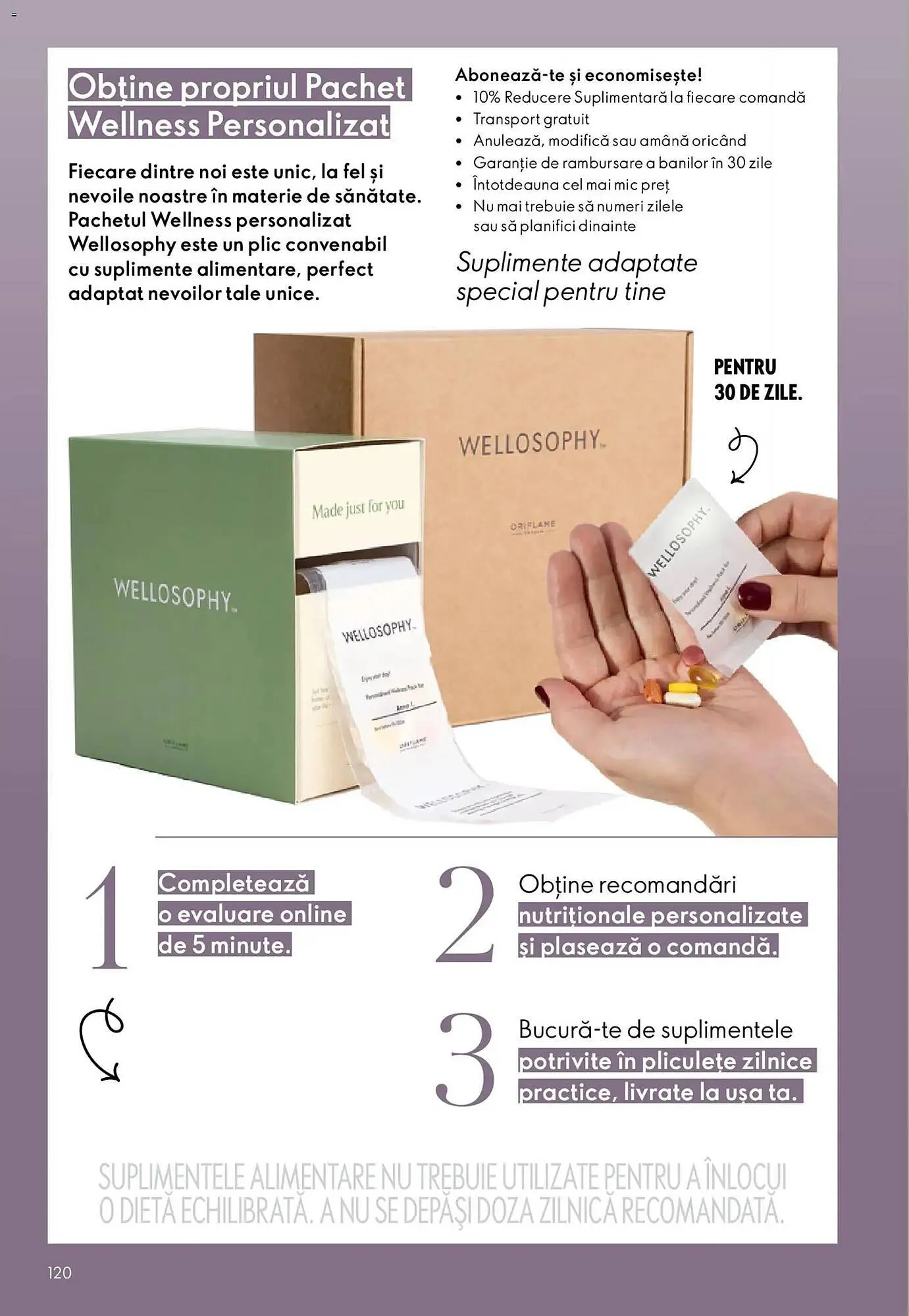 Catalog Catalog Oriflame de la 26 mai până la 16 iunie 2026 - Revista Pagina 120
