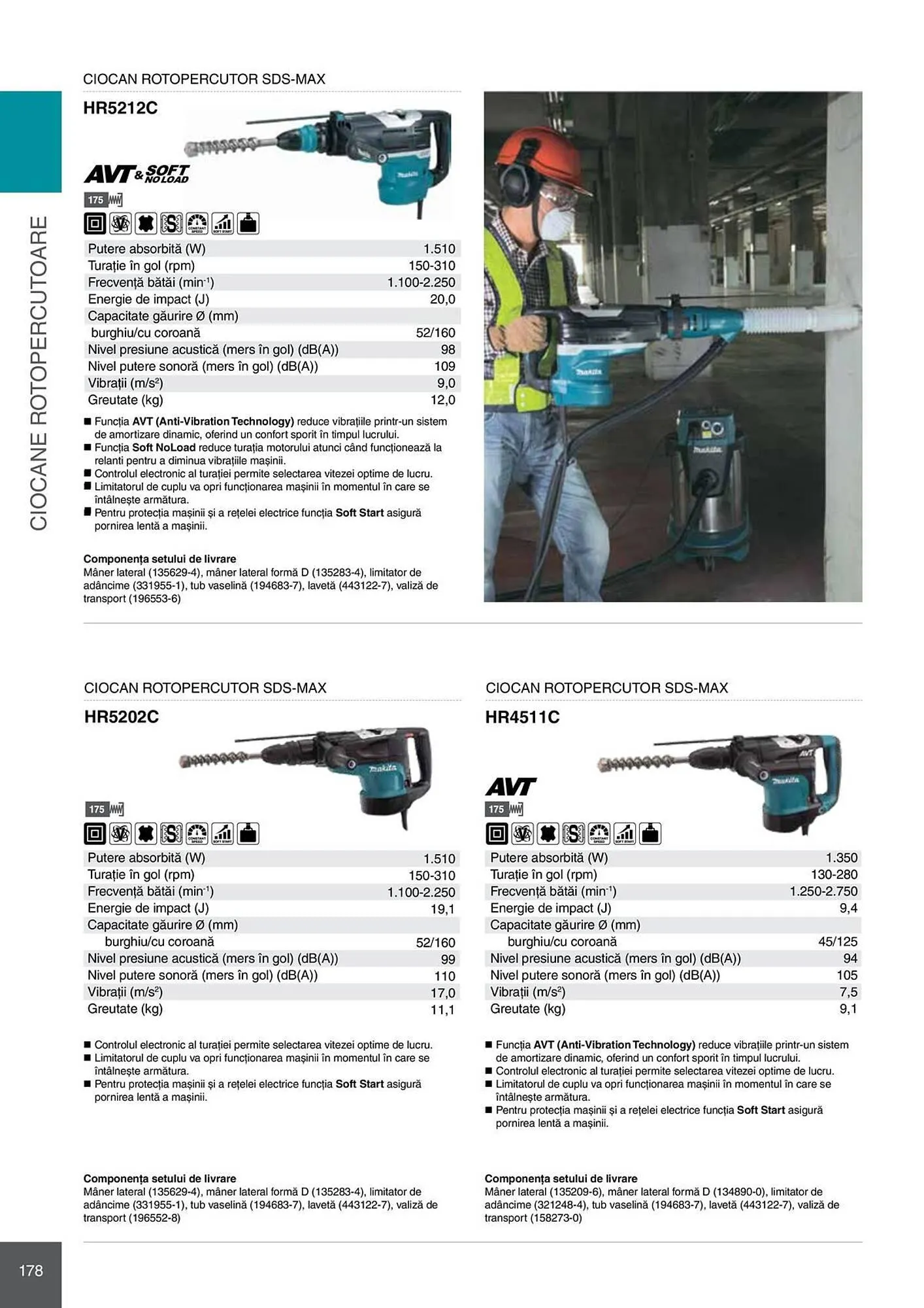 Catalog Catalog Makita de la 28 aprilie până la 31 decembrie 2026 - Revista Pagina 178