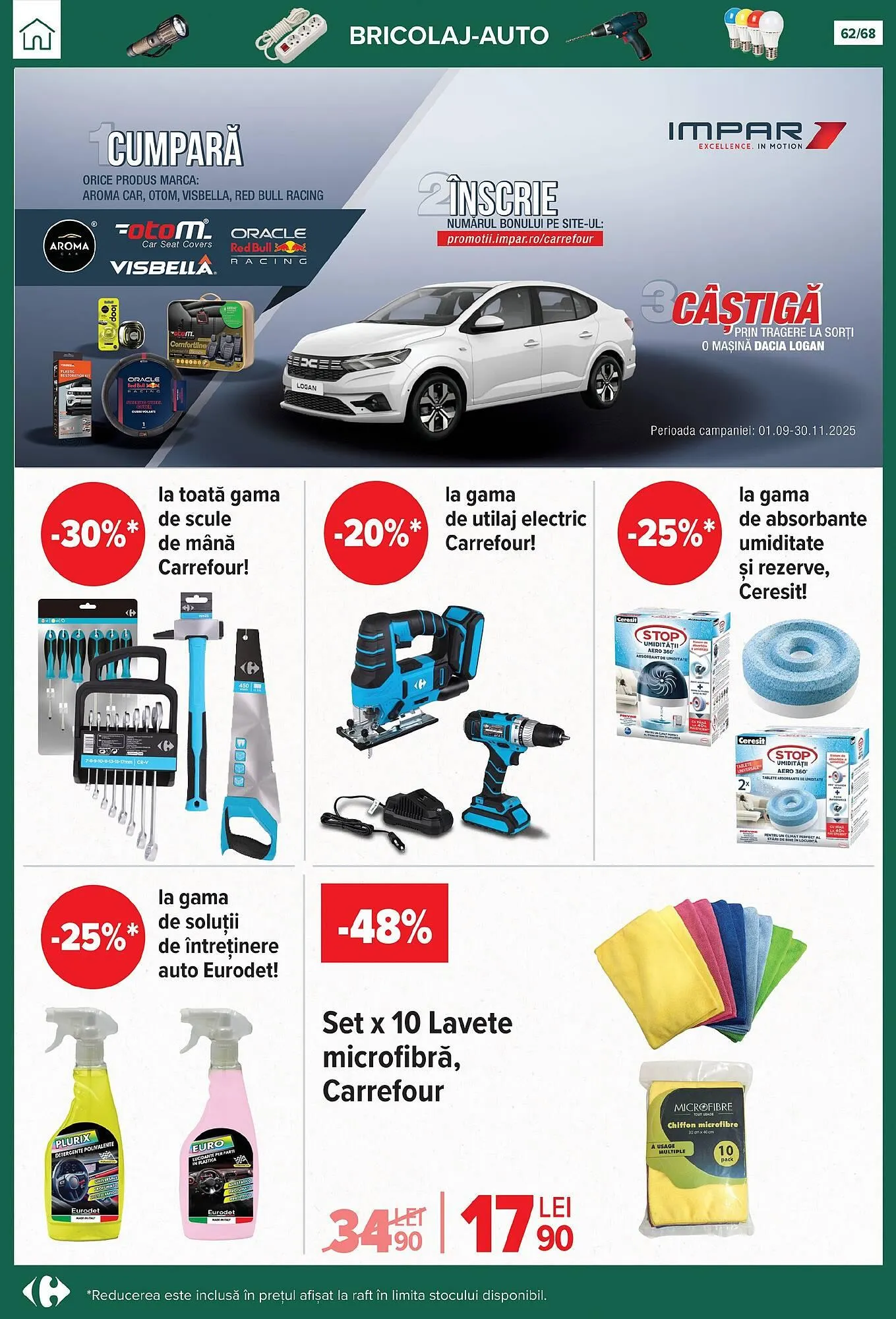 Catalog Catalog Carrefour de la 24 septembrie până la 28 octombrie 2025 - Revista Pagina 62