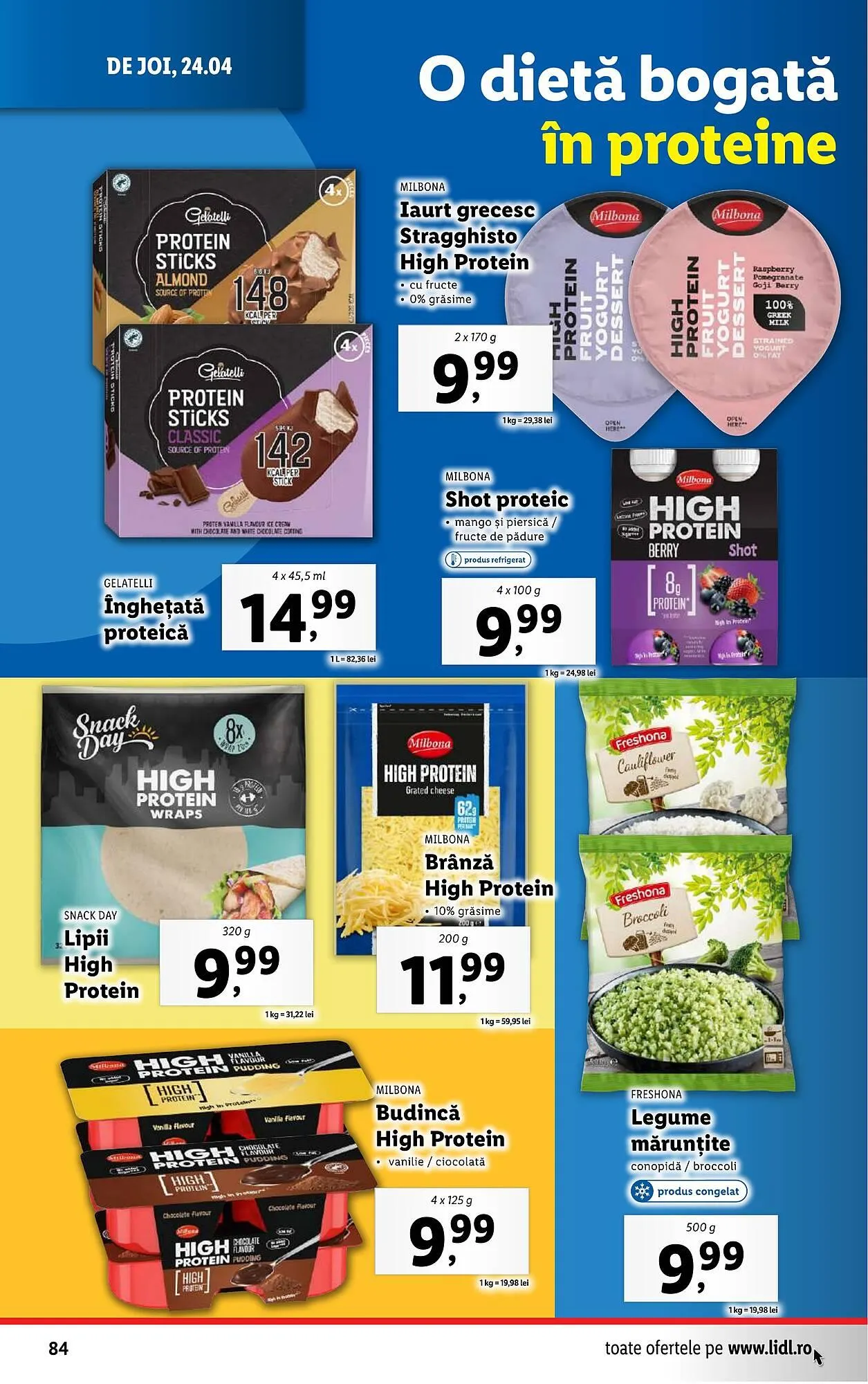 Catalog Catalog Lidl de la 22 aprilie până la 27 aprilie 2025 - Revista Pagina 84