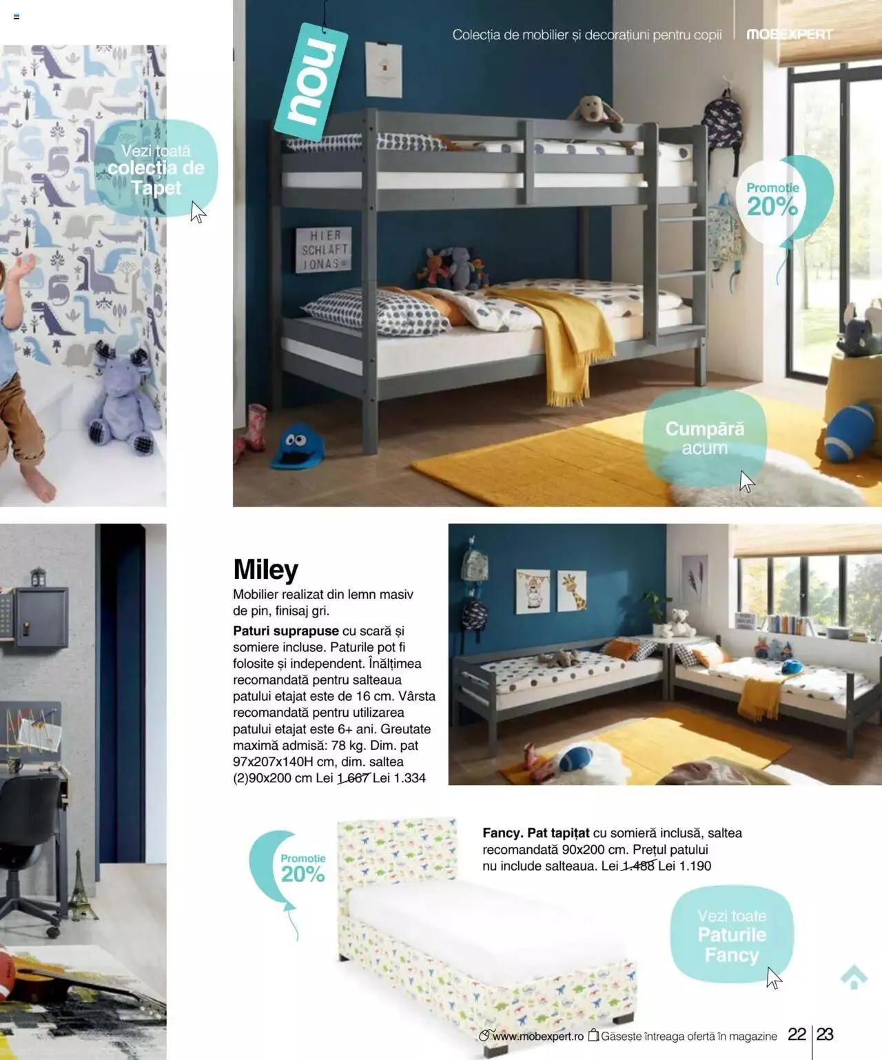 Catalog Mobexpert catalog - Kids de la 17 mai până la 31 decembrie 2023 - Revista Pagina 23