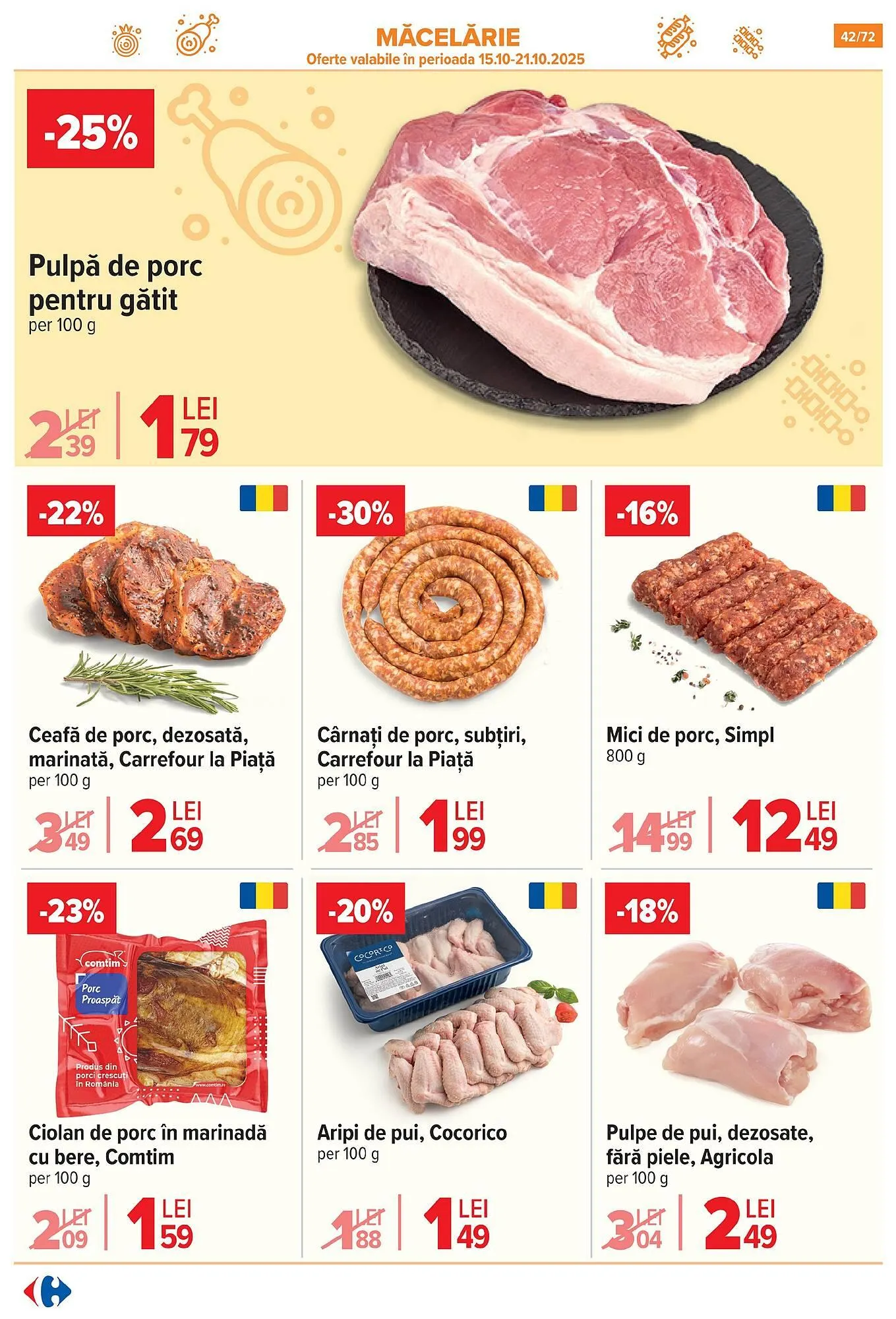 Catalog Catalog Carrefour de la 15 octombrie până la 4 noiembrie 2025 - Revista Pagina 44