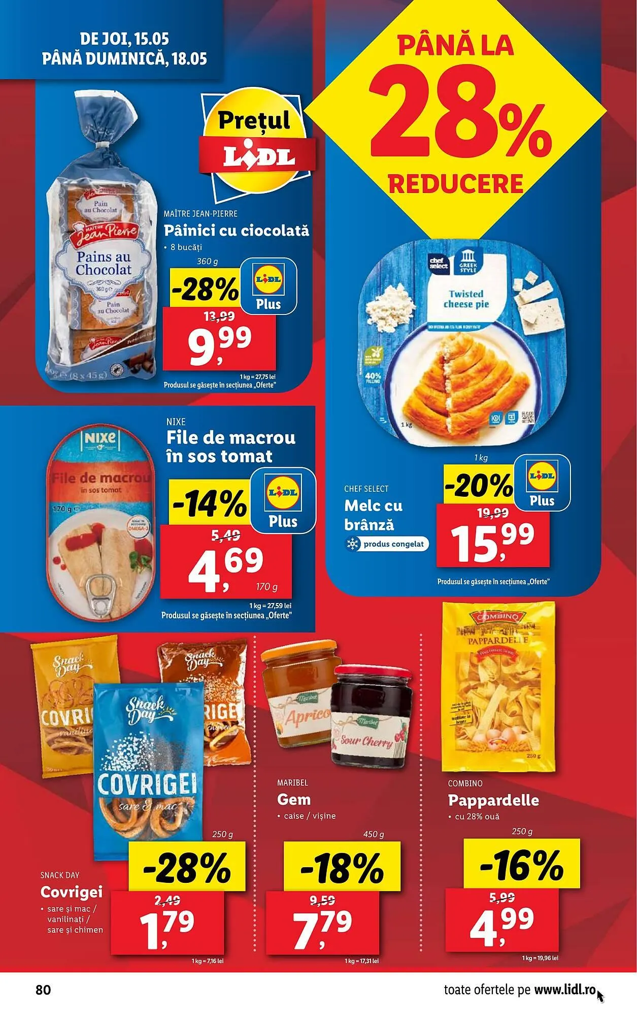 Catalog Catalog Lidl de la 12 mai până la 18 mai 2025 - Revista Pagina 80