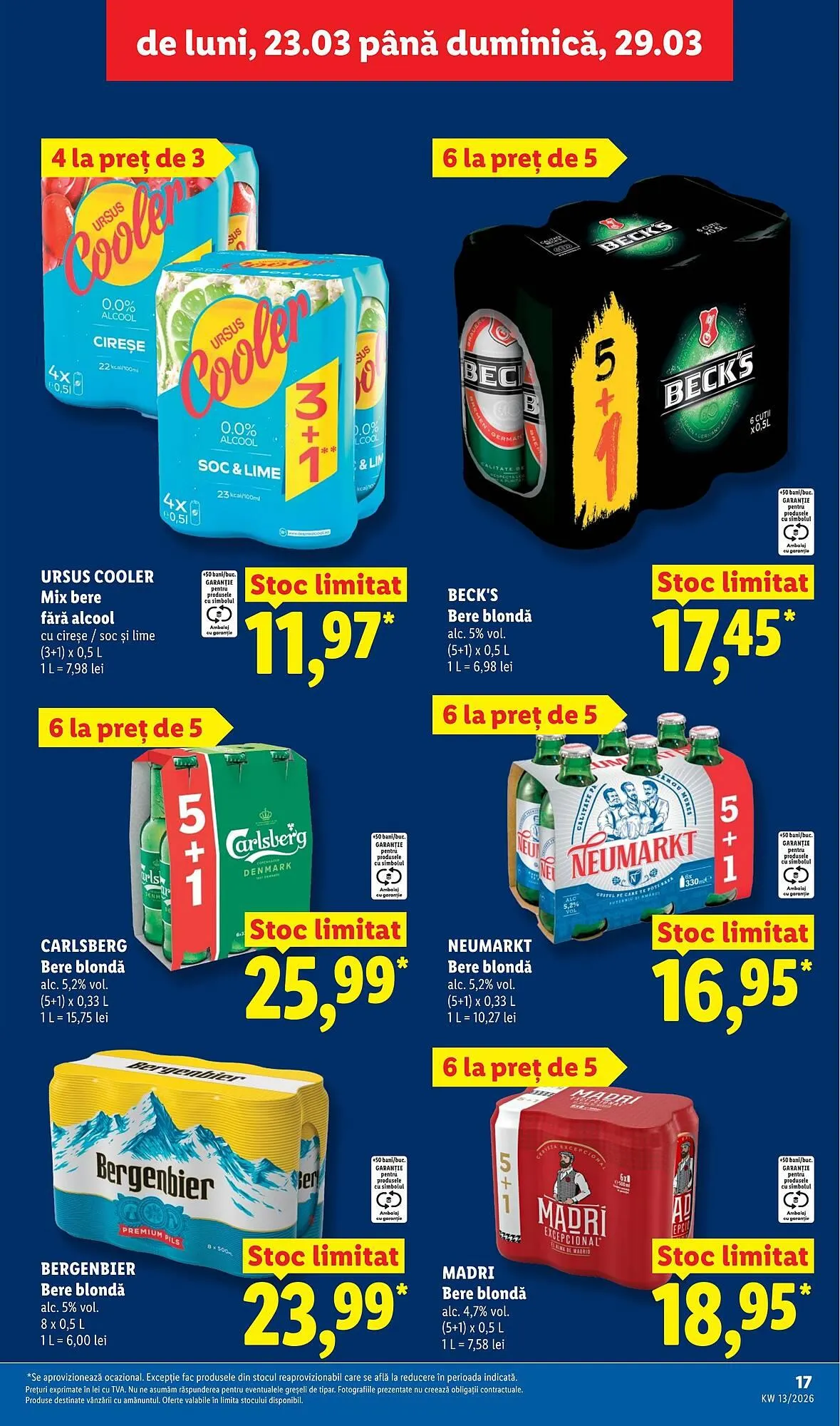 Catalog Catalog Lidl de la 23 martie până la 29 martie 2026 - Revista Pagina 17