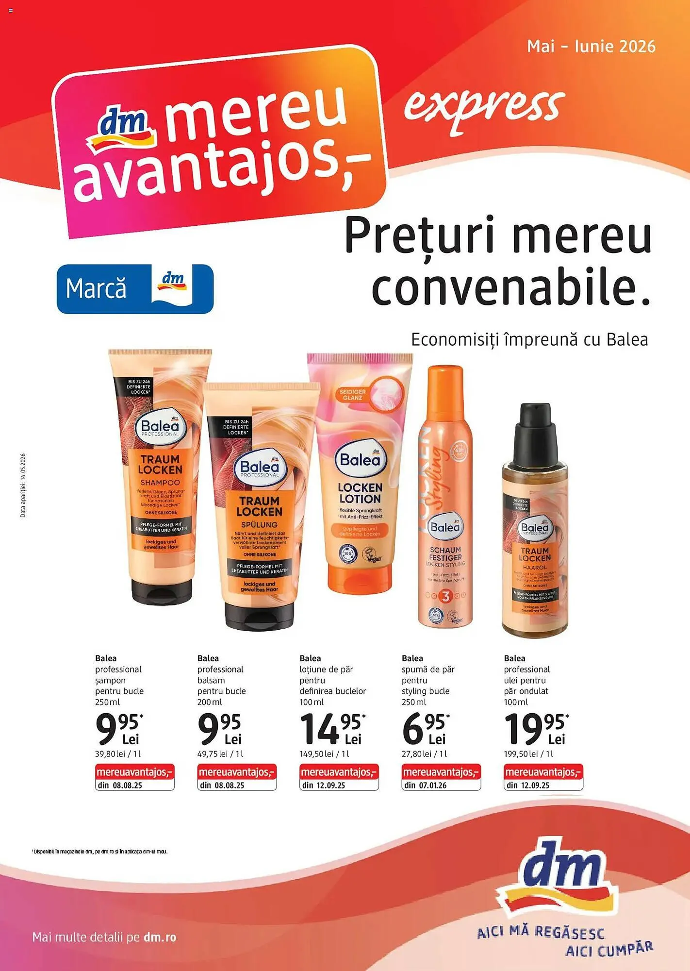 Catalog Catalog DM de la 13 mai până la 9 iunie 2026 - Revista Pagina 1