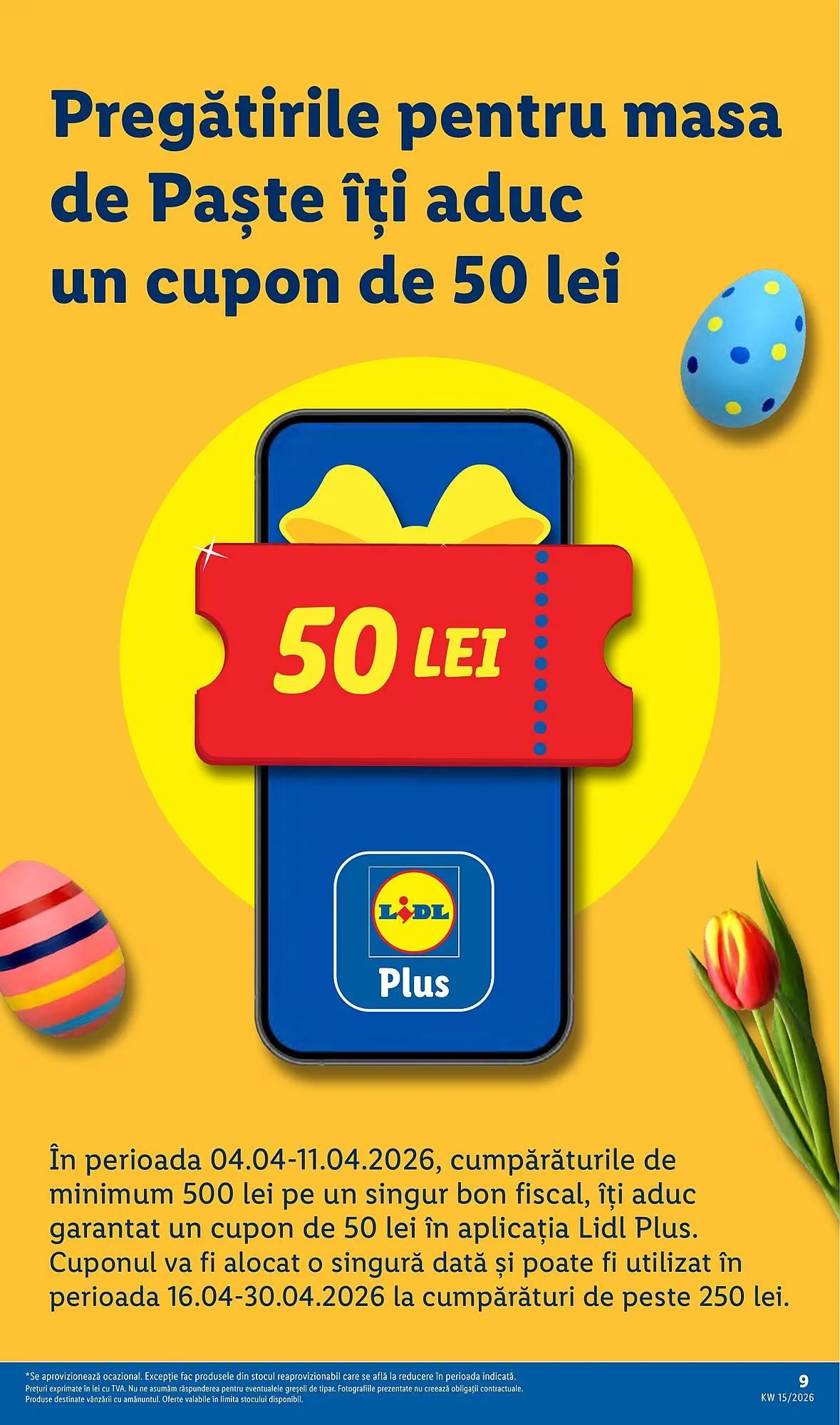 Catalog Catalog Lidl de la 6 aprilie până la 11 aprilie 2026 - Revista Pagina 9
