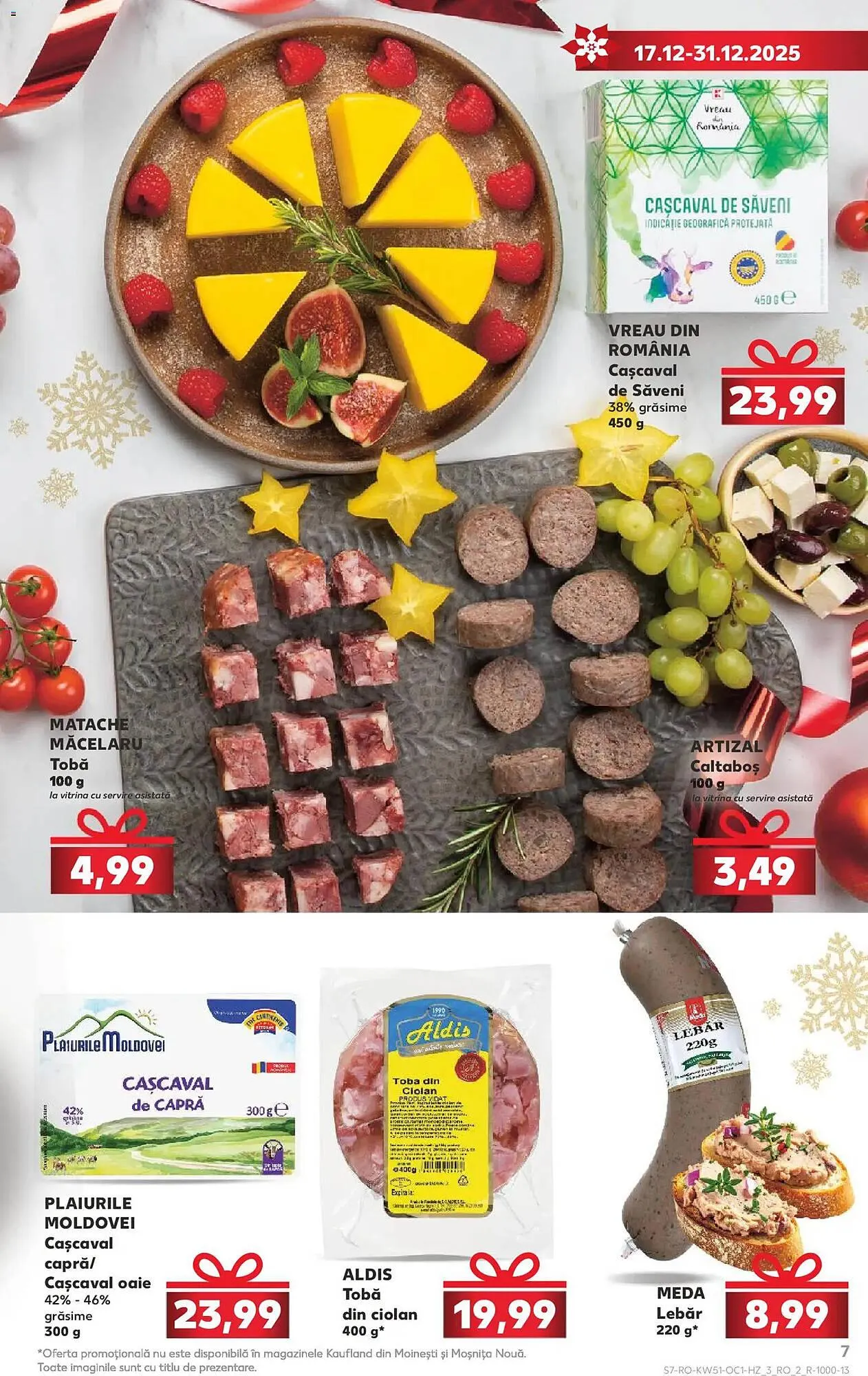Catalog Catalog Kaufland de la 16 decembrie până la 31 decembrie 2025 - Revista Pagina 7