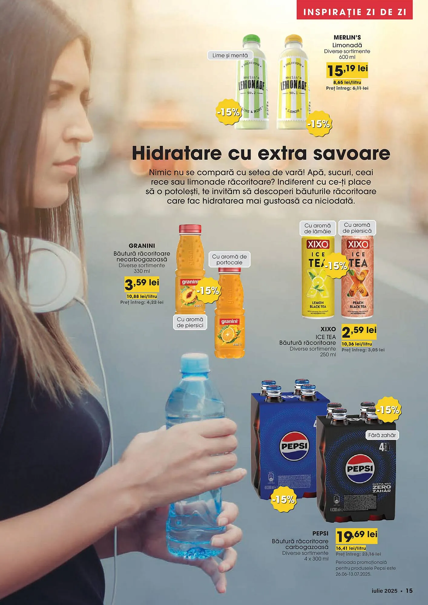 Catalog Catalog Mega Image de la 1 iulie până la 31 iulie 2025 - Revista Pagina 15