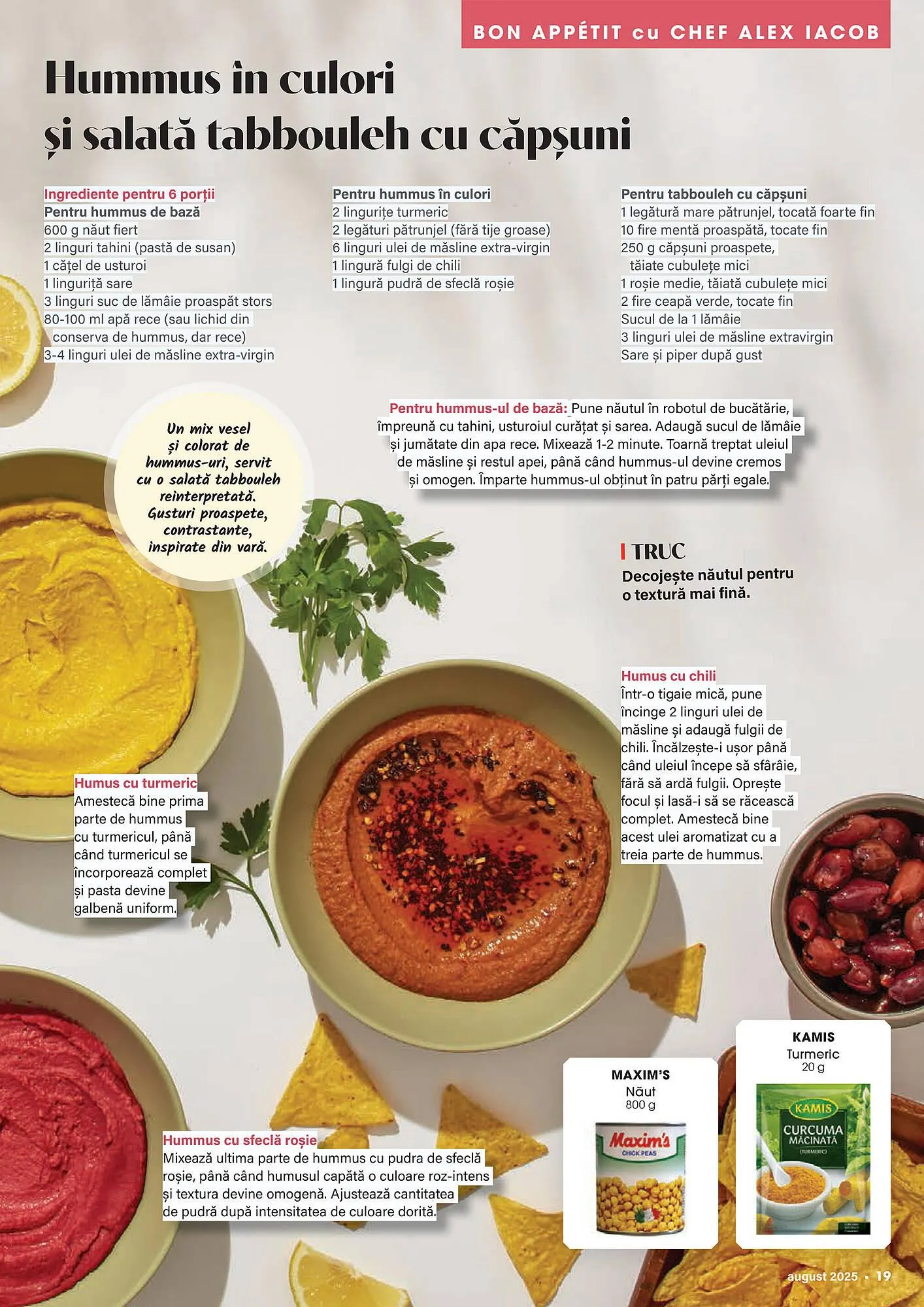 Catalog Catalog Mega Image de la 1 august până la 31 august 2025 - Revista Pagina 19